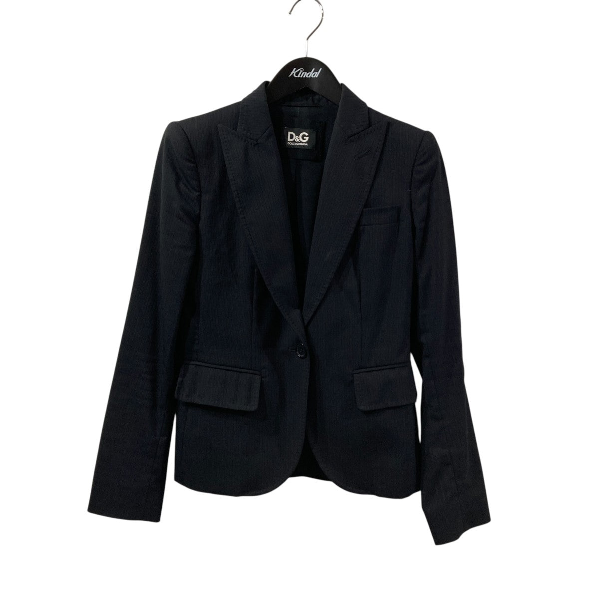 DOLCE ＆ GABBANA ストライプテーラードジャケット 古着・中古-1枚目のアイテム画像