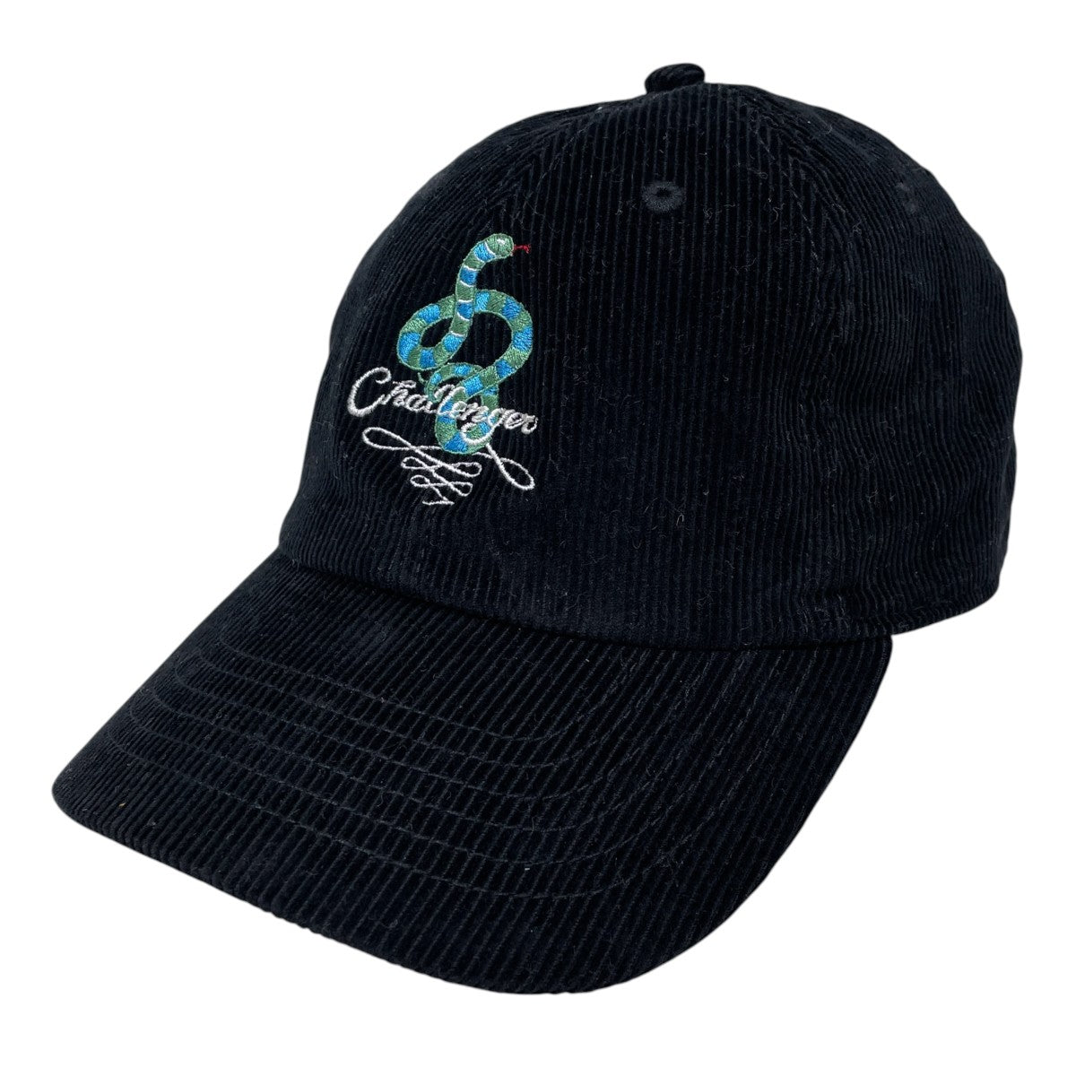 CHALLENGER コーデュロイ6パネルキャップ 25’ SNAKE CAP トゥエンティファイブ スネーク キャップ CLG-AC 025-030 古着・中古-1枚目のアイテム画像