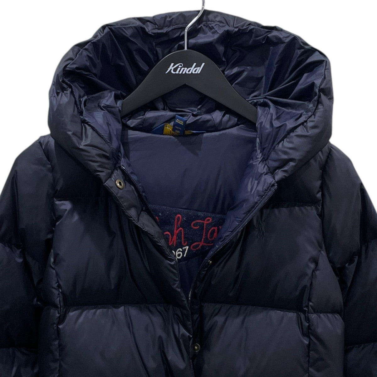 POLO RALPH LAUREN フーデッドダウンジャケット 古着・中古-3枚目のアイテム画像