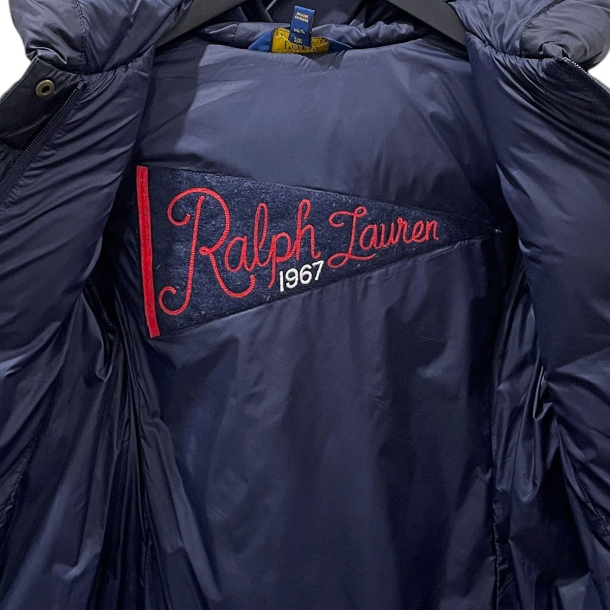 POLO RALPH LAUREN フーデッドダウンジャケット 古着・中古-5枚目のアイテム画像