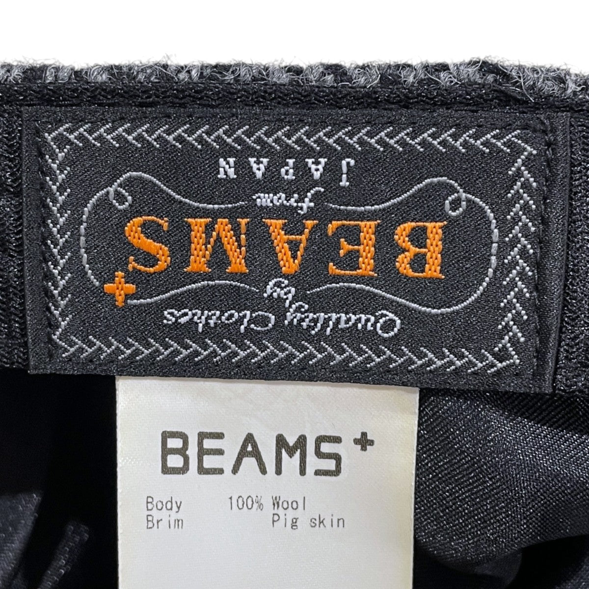 22AW ヘリンボーン ウール キャスケット Casket Wool Herringbone 38-41-0114-863