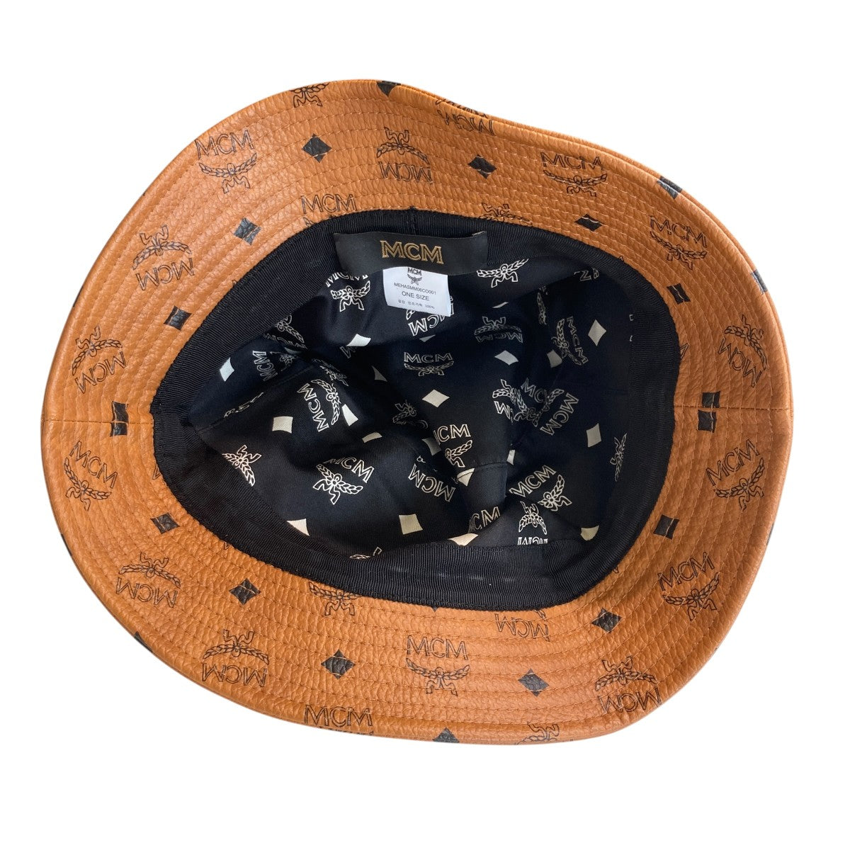 Logo print bucket hatバケットハットMEHASMM06