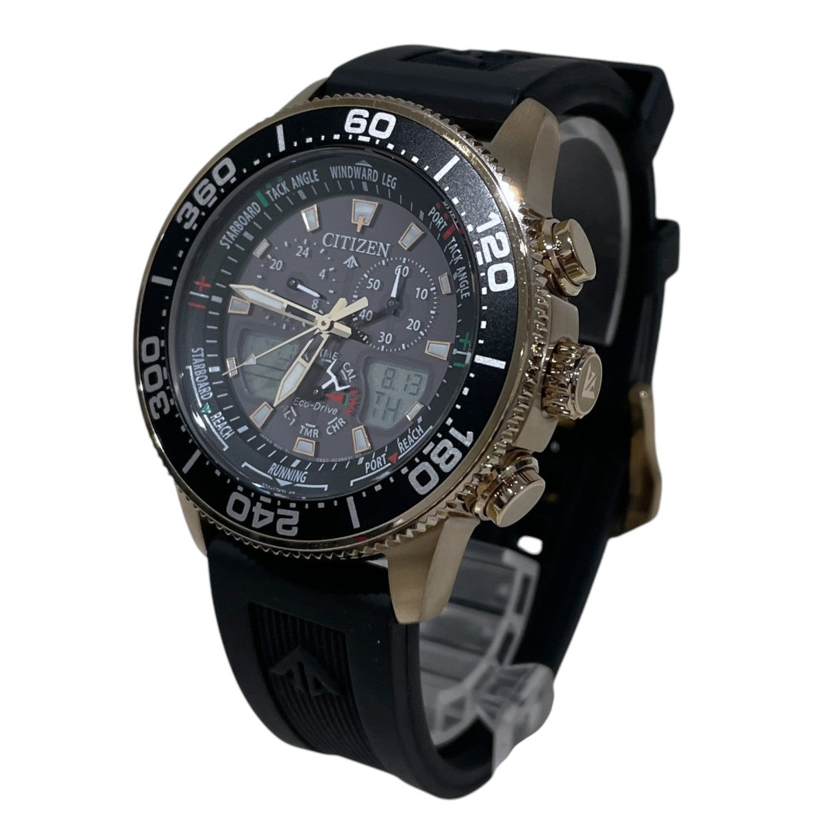 CITIZEN 腕時計 PROMASTER プロマスター マリンシリーズ ヨットタイマー C660-R011715 ／ JR4063-12E 古着・中古-1枚目のアイテム画像
