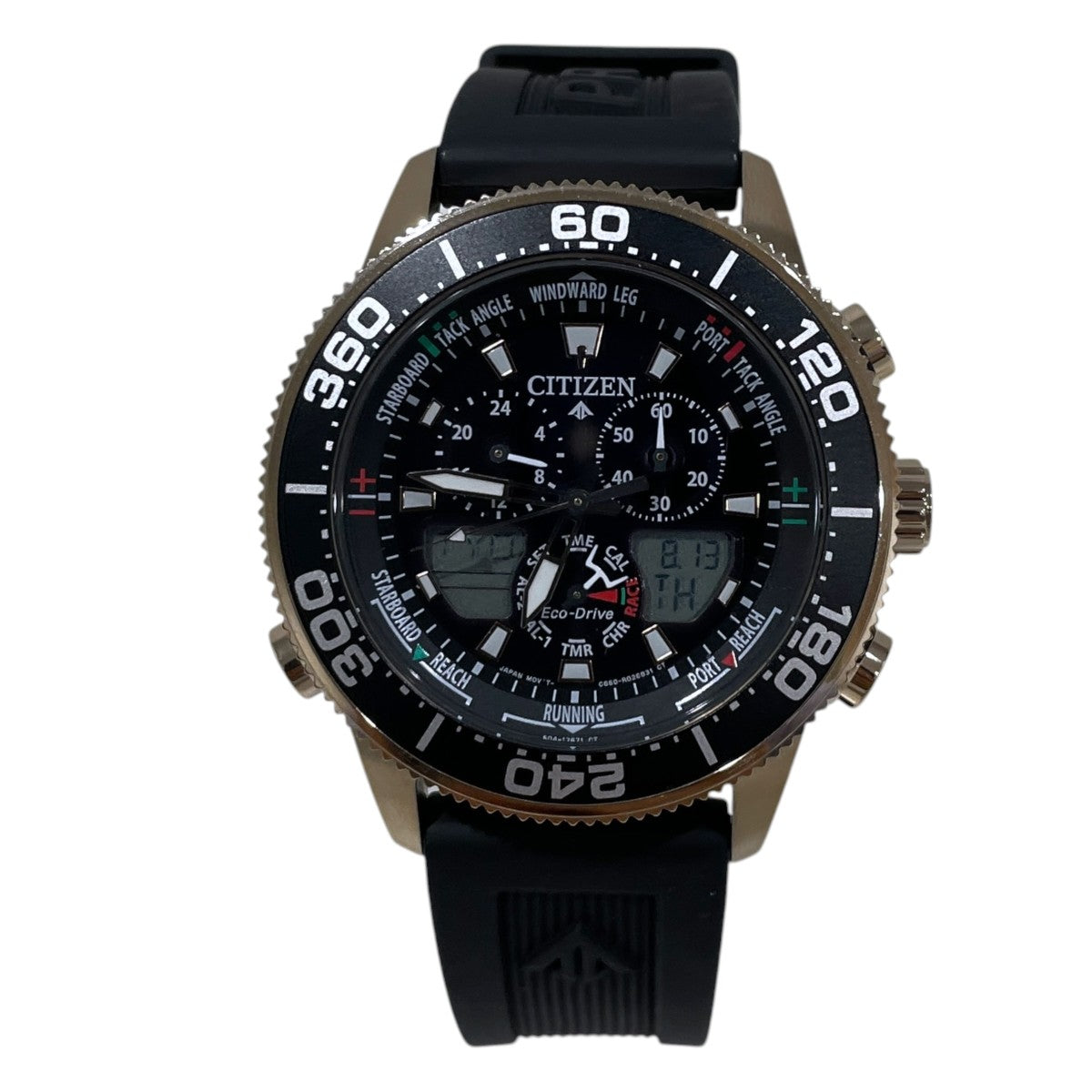 CITIZEN 腕時計 PROMASTER プロマスター マリンシリーズ ヨットタイマー C660-R011715 ／ JR4063-12E 古着・中古-2枚目のアイテム画像