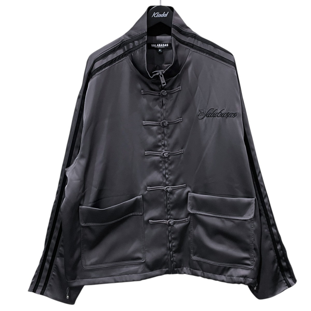 ジップアップサテンチャイナジャケット IP Kai Tang Jacket アイピー カイタンジャケット