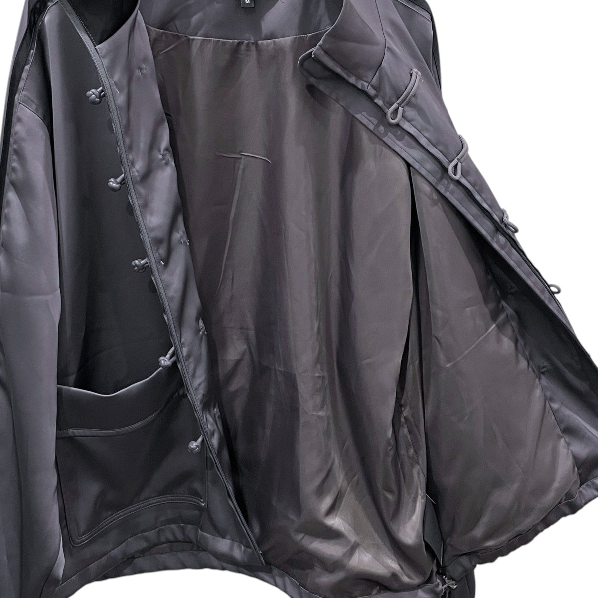 ジップアップサテンチャイナジャケット IP Kai Tang Jacket アイピー カイタンジャケット