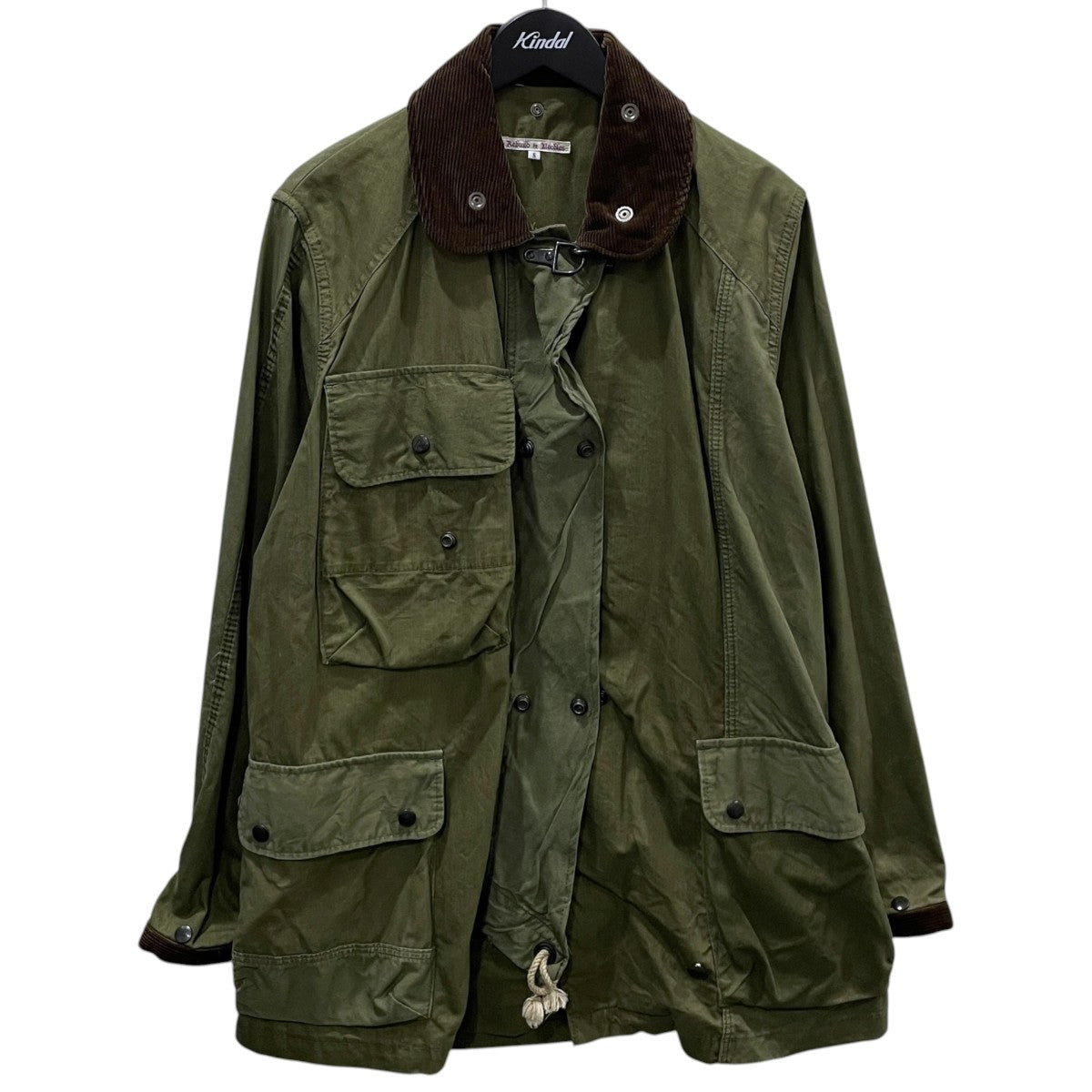 リメイクミリタリージャケット ARMY TENT FIREMAN JACKET アーミーテント ファイヤーマンジャケット