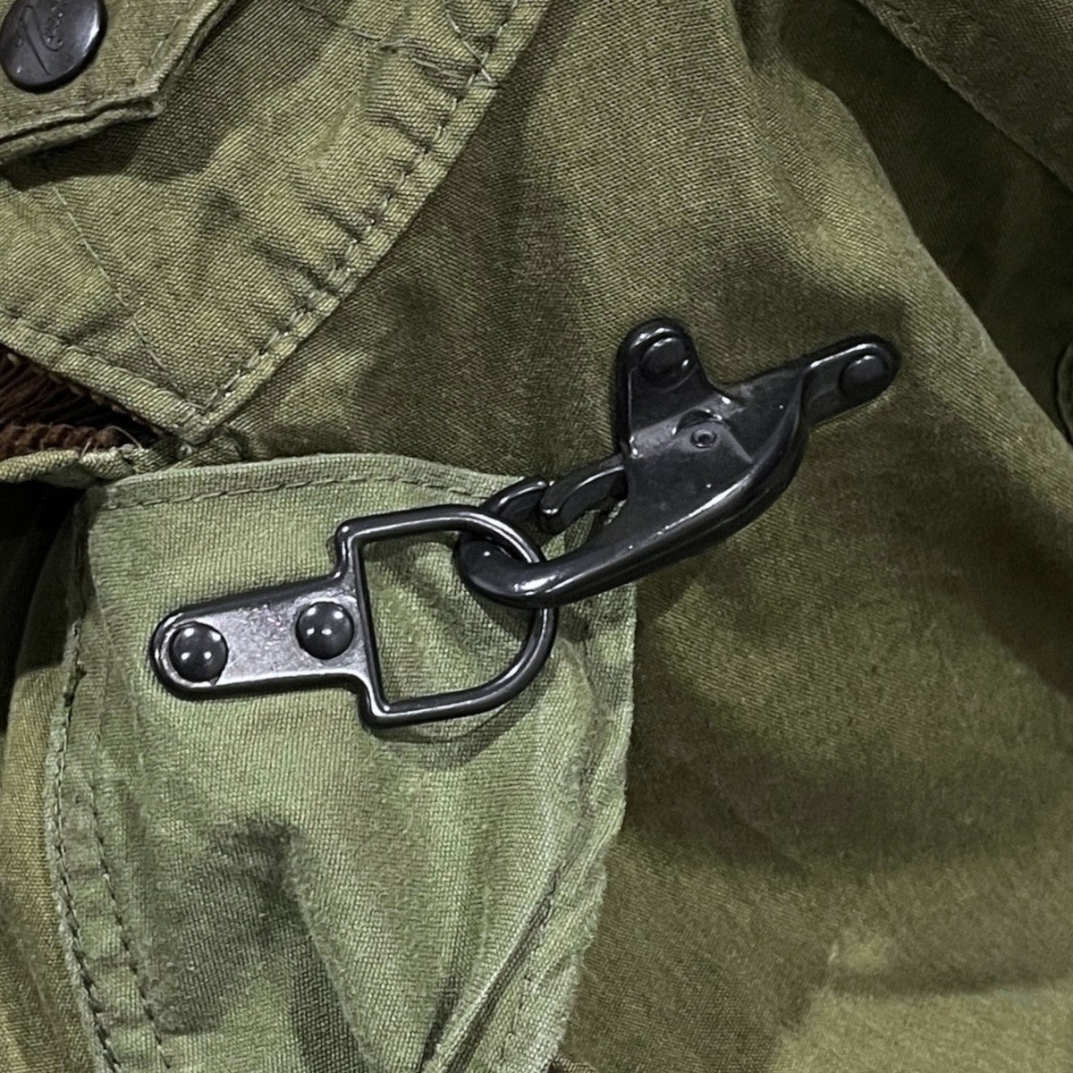 リメイクミリタリージャケット ARMY TENT FIREMAN JACKET アーミーテント ファイヤーマンジャケット
