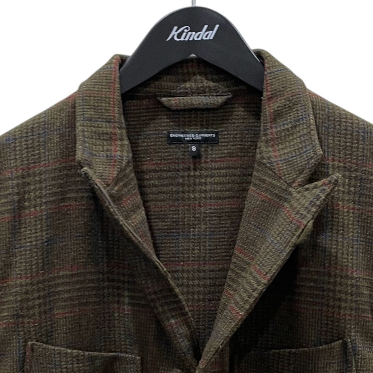 チェック柄ジャケット NB Jacket - Wool Poly Glen Plaid エヌビージャケット - ウールポリーグレンプレイド