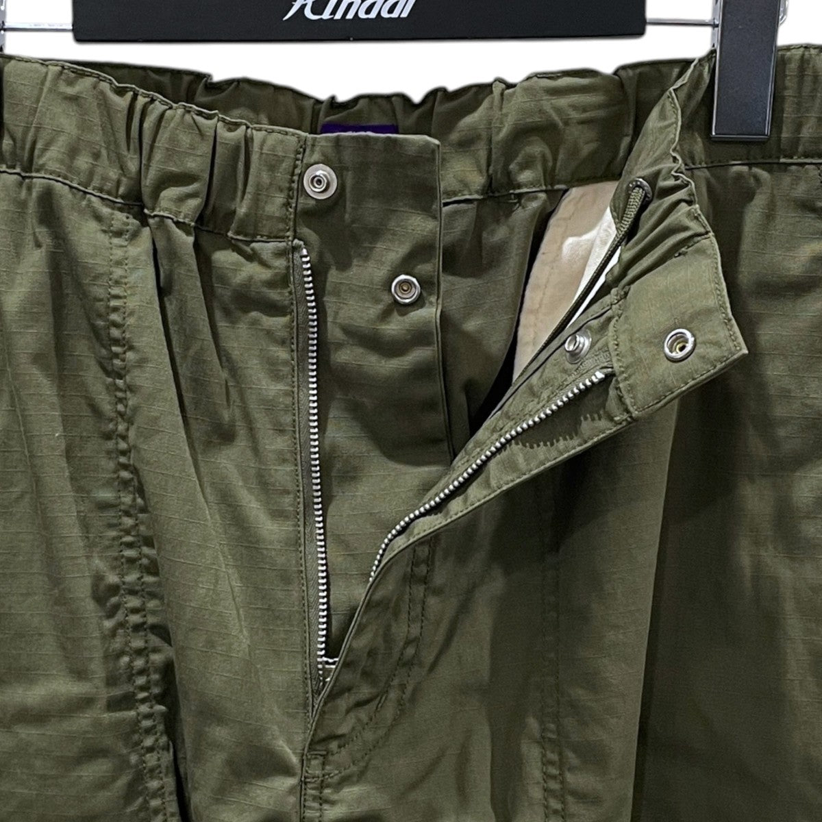 THE NORTHFACE PURPLELABEL 25SS リップストップ ワイド クロップド フィールド パンツ Ripstop Wide Cropped Field Pants N25SC106 古着・中古-3枚目のアイテム画像