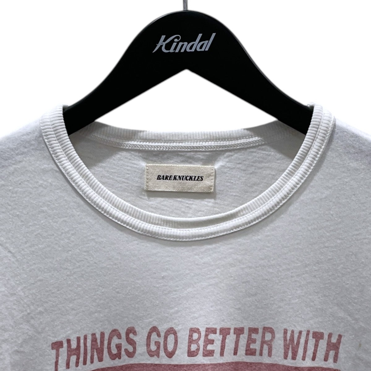 BARE KNUCKLES 26SS プリントTシャツ Real Thing Basics T-Shirt リアル シング ベーシックス ティーシャツ 26071597014210 古着・中古-3枚目のアイテム画像