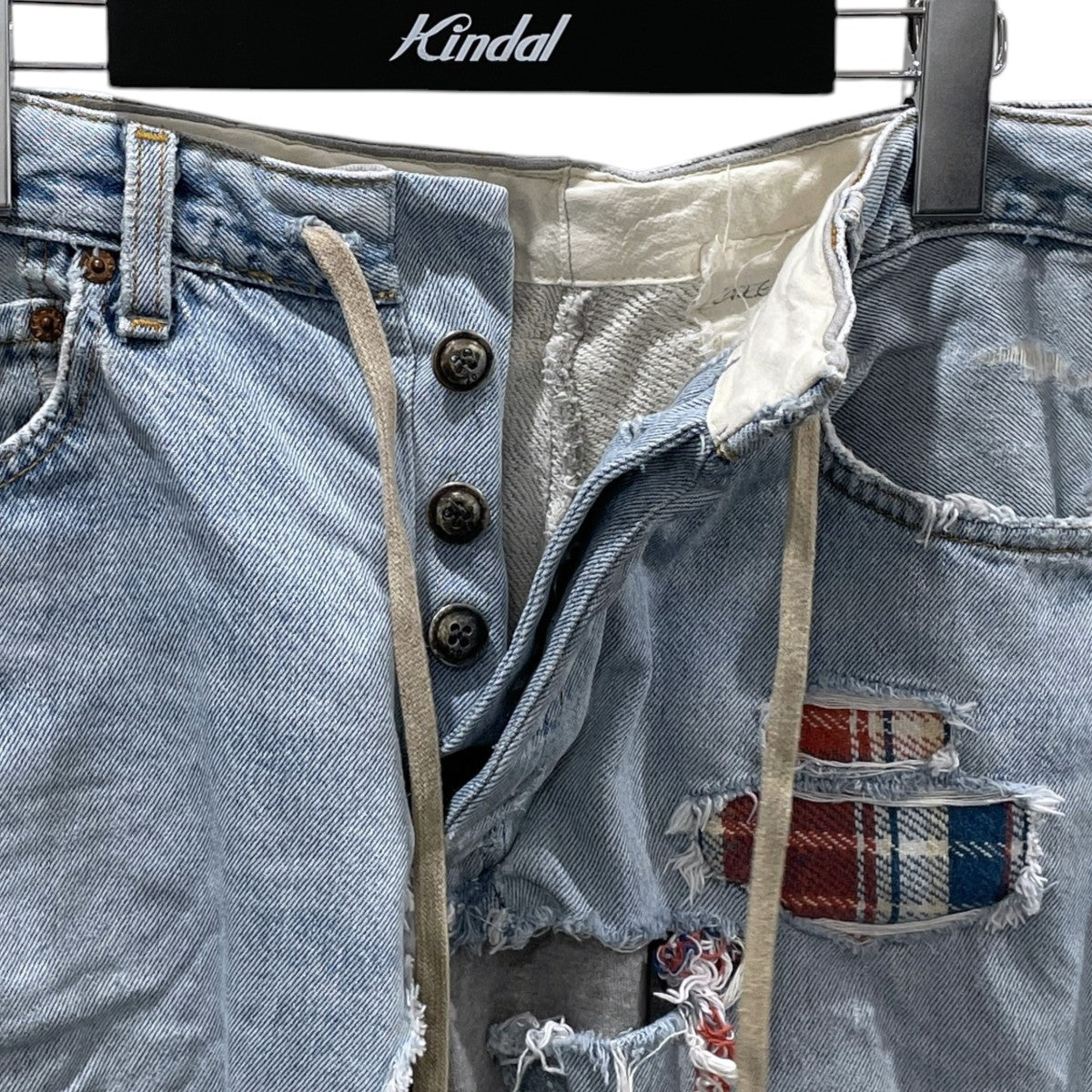 スウェットパンツドッキングデニムパンツ 50／50 DENIM／TERRY LONG PANT フィフティ・フィフティ デニム テリー ロングパンツ