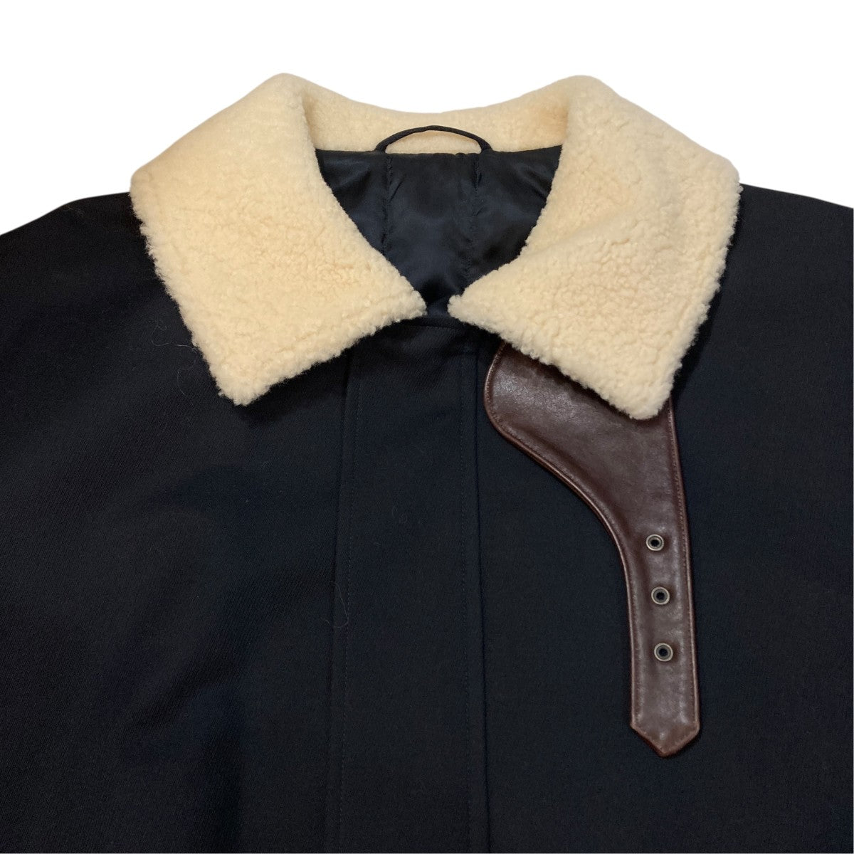 MOUTON COLLAR PADDED JACKETブルゾンST.1377