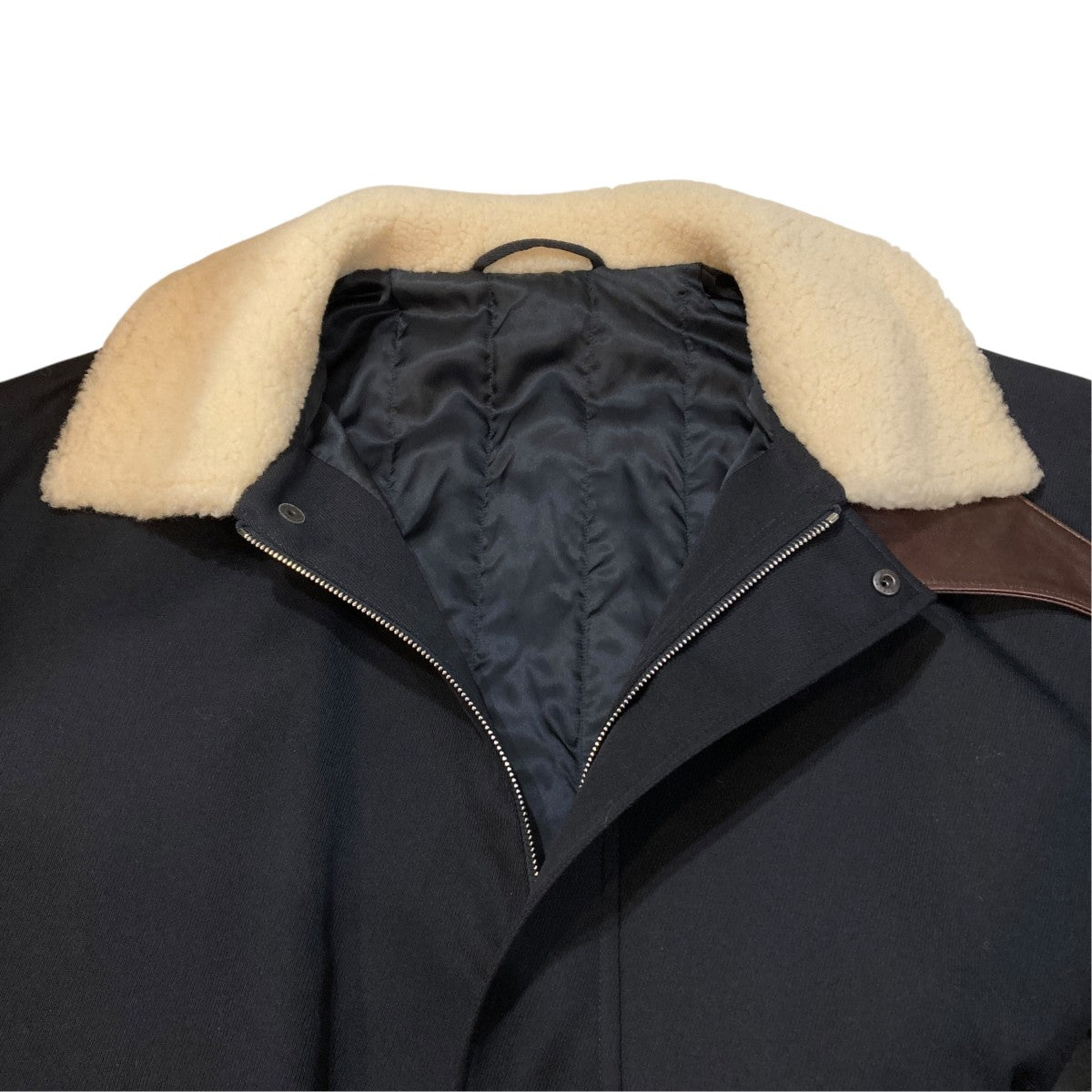 MOUTON COLLAR PADDED JACKETブルゾンST.1377