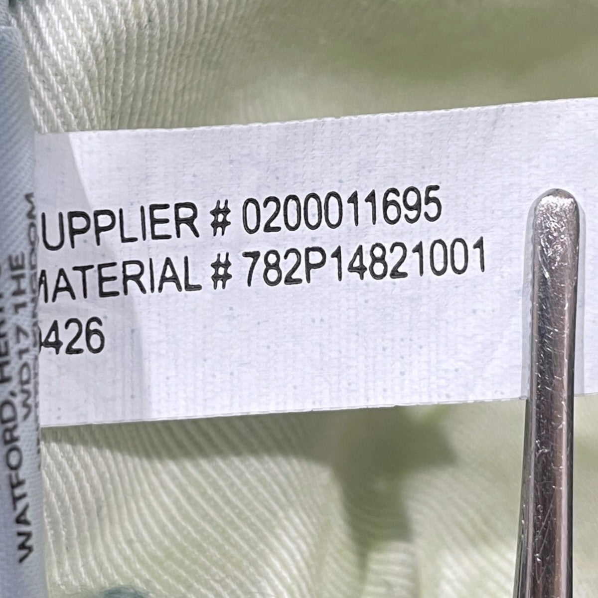 ストライプ柄デニムパンツ Vintage 5-Pocket Jacquard Denim Jeans ヴィンテージ 5ポケット ジャカード デニム ジーンズ 782P14821001