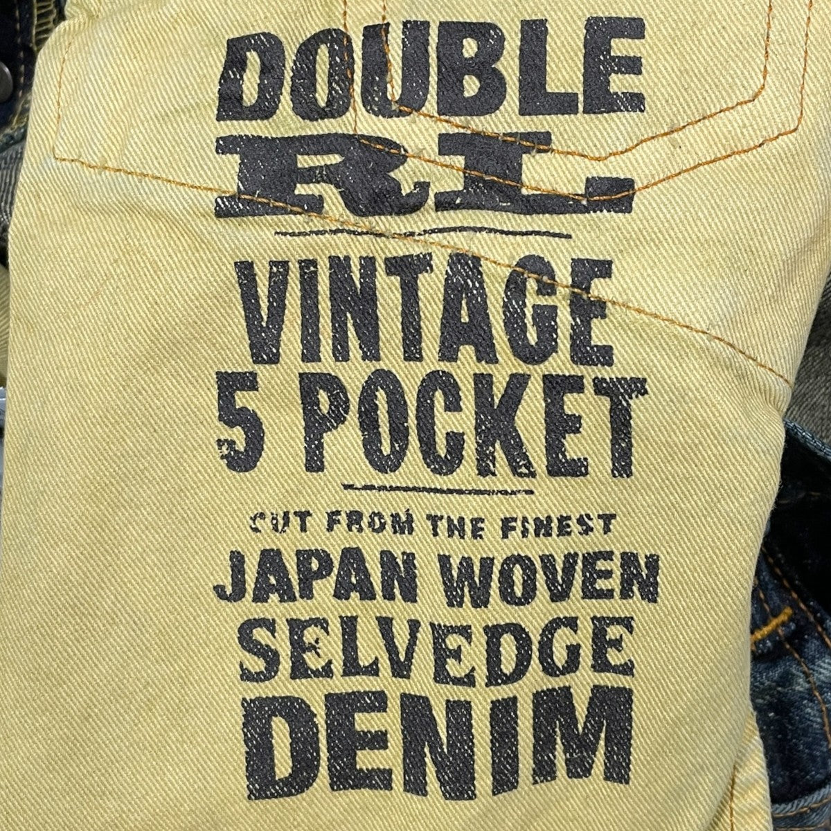 加工デニムパンツ Vintage Fit East West Selvedge Denim Jean 782857896001