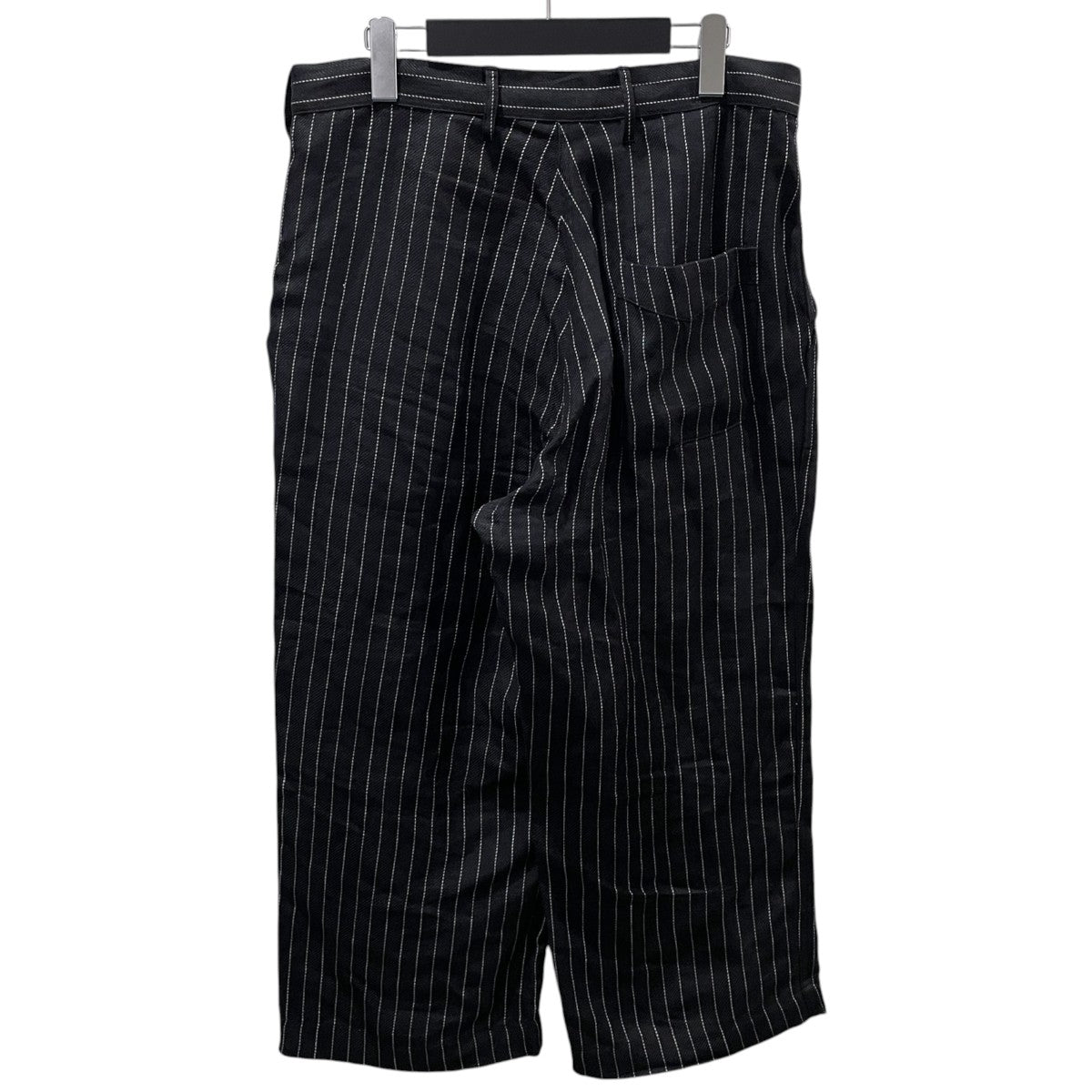 26SS ストライプ柄パンツ GIGORO ADJUSTABLE WAIST TROUSERS ジゴロ アジャスタブル ウエスト トラウザース BSSP-26510