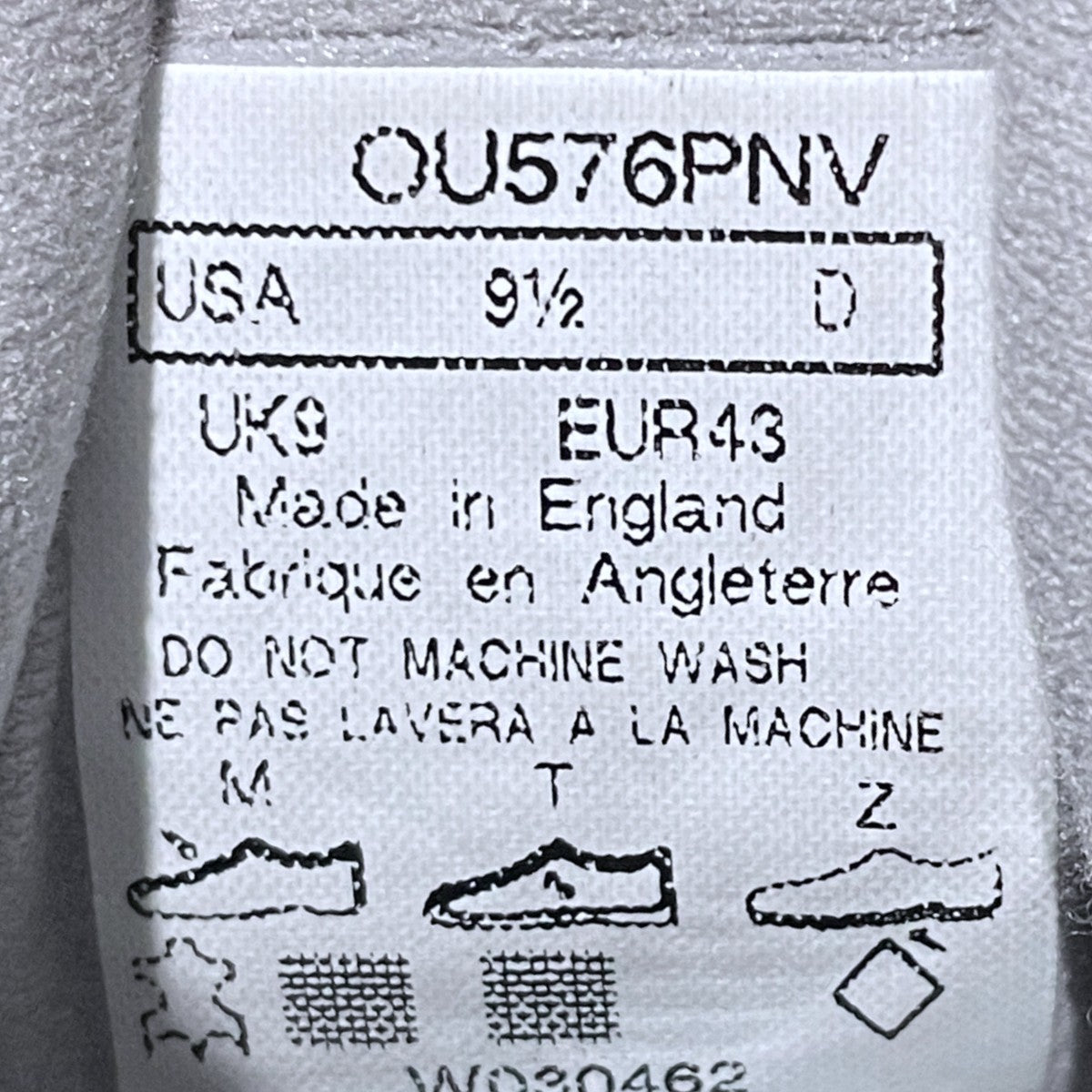 スニーカー OU576PNV MADE IN ENGLAND