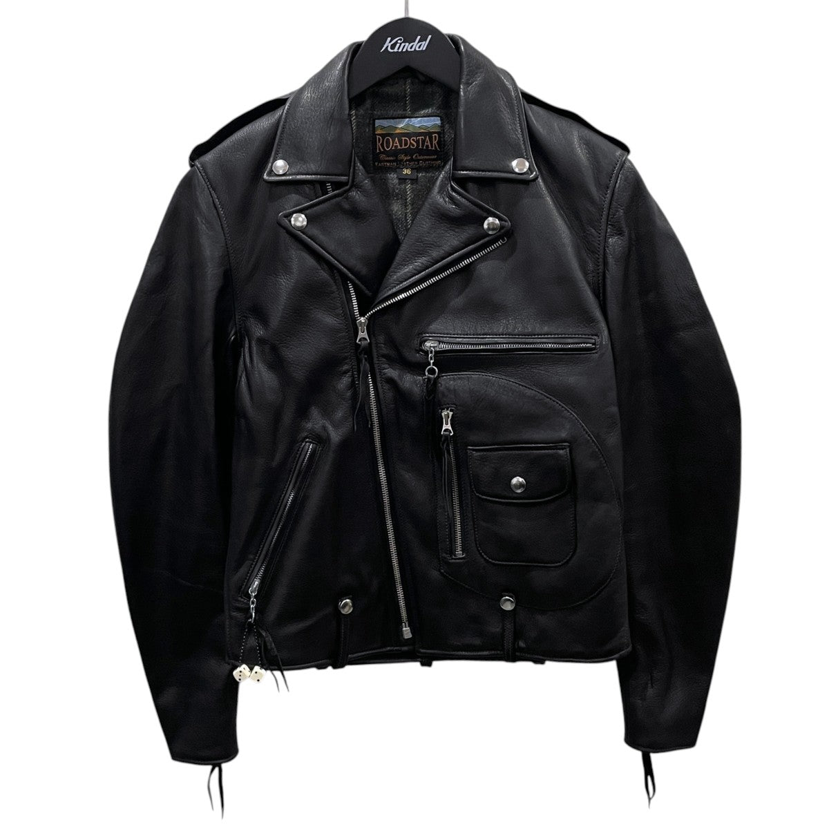 ダブルライダースジャケット ROADSTAR EARLY 1950s STYLE MOTORCYCLE JACKET モーターサイクルジャケット