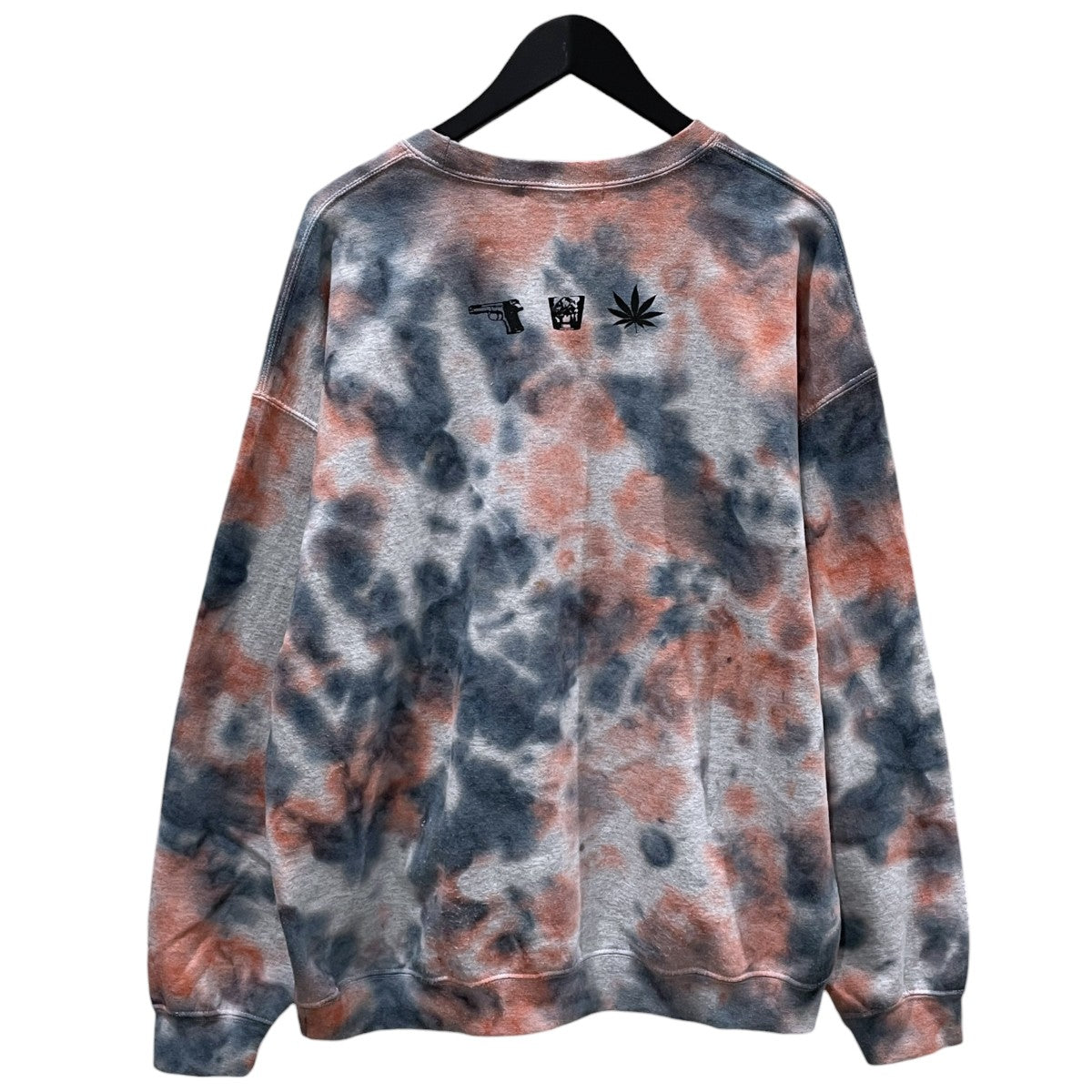 25AW タイダイスウェットトレーナー DRUNK， HIGH ＆ UNEMPLOYED TIE DYE SWEAT 25AW-SW-02