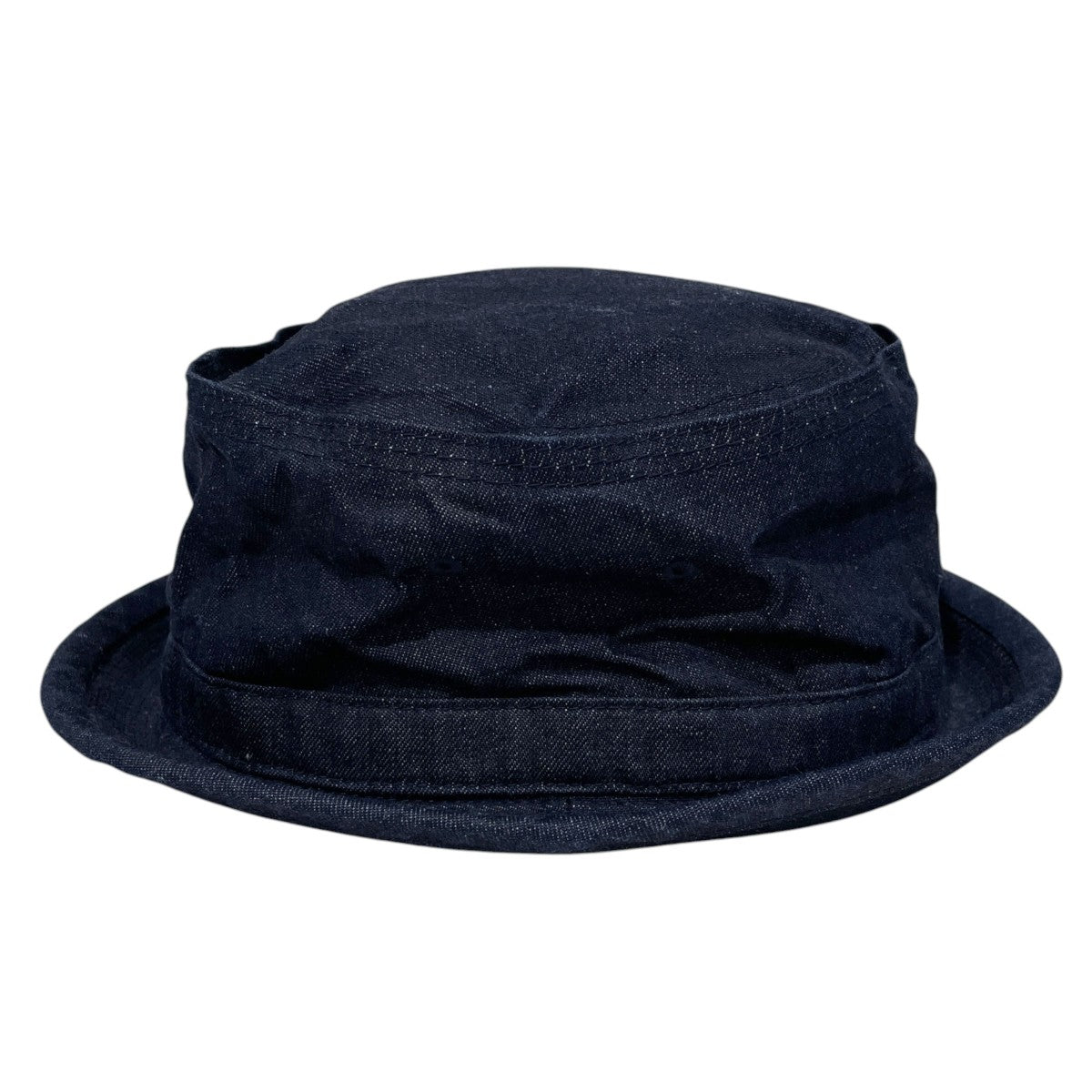 デニムハット 10oz． DENIM PORKPIE HAT 10オンス デニム ポークパイハット SC02466