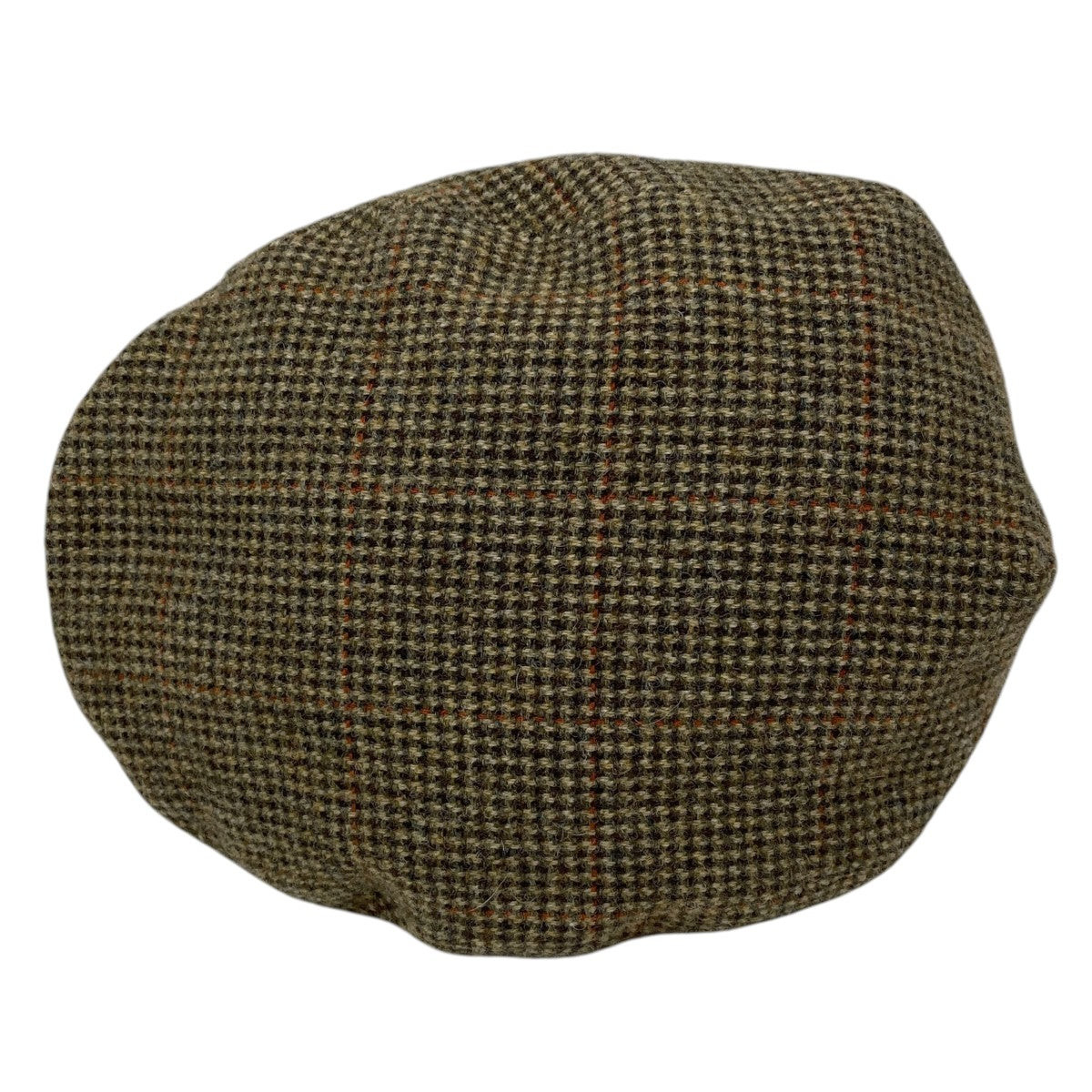 ガンクラブチェック柄ハンチング Plaid Wool Tweed Driver’s Cap プレイド ウール ツイード ドライバーズ キャップ