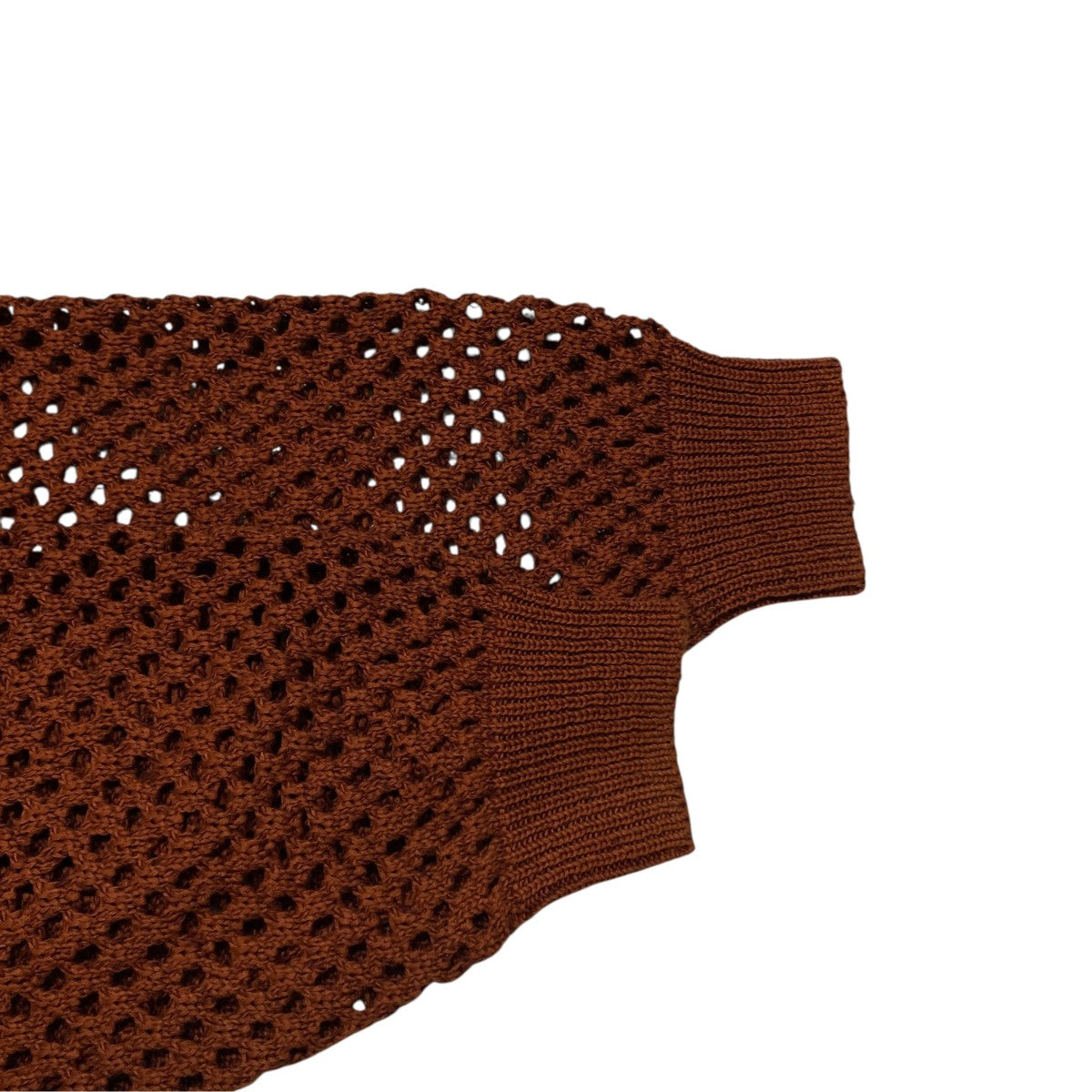 Meshed Knit Crewneck メッシュコットンニット YK22SS0346S