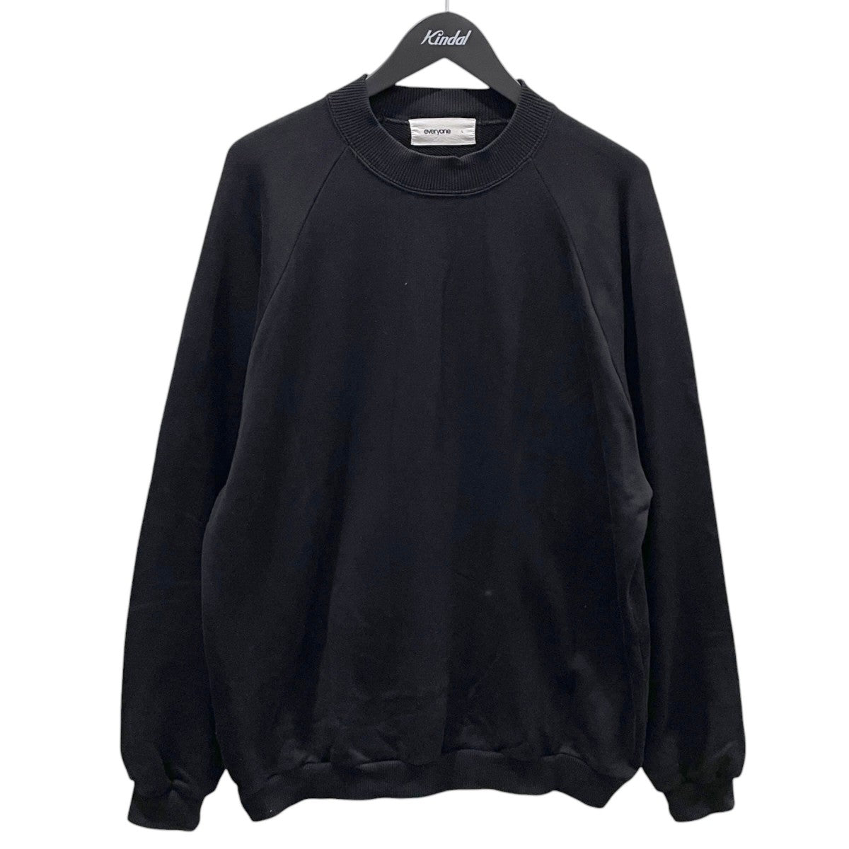 everyone 22AW スウェットトレーナー Raglan Sweatshirt ラグランスウェットシャツ EV22-CS02 古着・中古-1枚目のアイテム画像