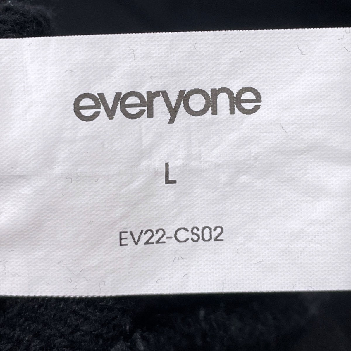 everyone 22AW スウェットトレーナー Raglan Sweatshirt ラグランスウェットシャツ EV22-CS02 古着・中古-6枚目のアイテム画像