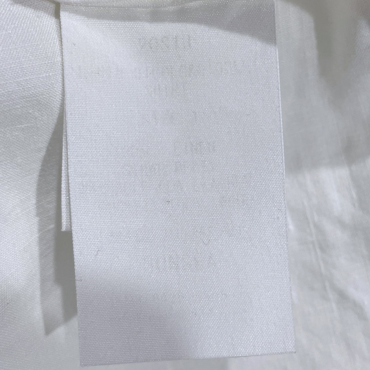 20SS オープンカラー長袖シャツ LINEN GIGOLO ＆ GIGOLET SHIRT リネンジゴロアンドジゴレットシャツ 20S15