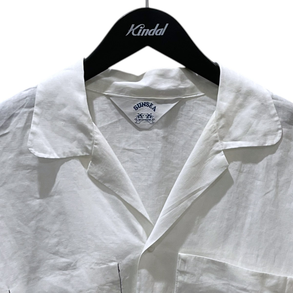 20SS オープンカラー長袖シャツ LINEN GIGOLO ＆ GIGOLET SHIRT リネンジゴロアンドジゴレットシャツ 20S15