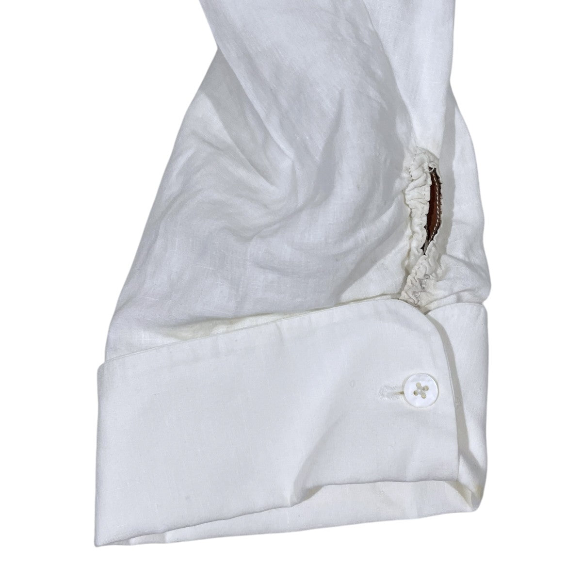 20SS オープンカラー長袖シャツ LINEN GIGOLO ＆ GIGOLET SHIRT リネンジゴロアンドジゴレットシャツ 20S15