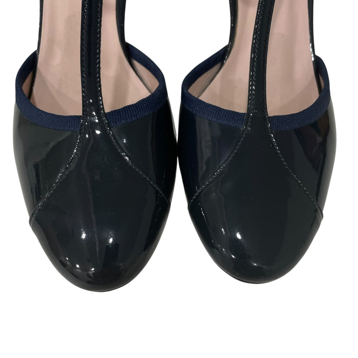 Repetto(レペット) ヒールパンプス ネイビー サイズ 39｜【公式