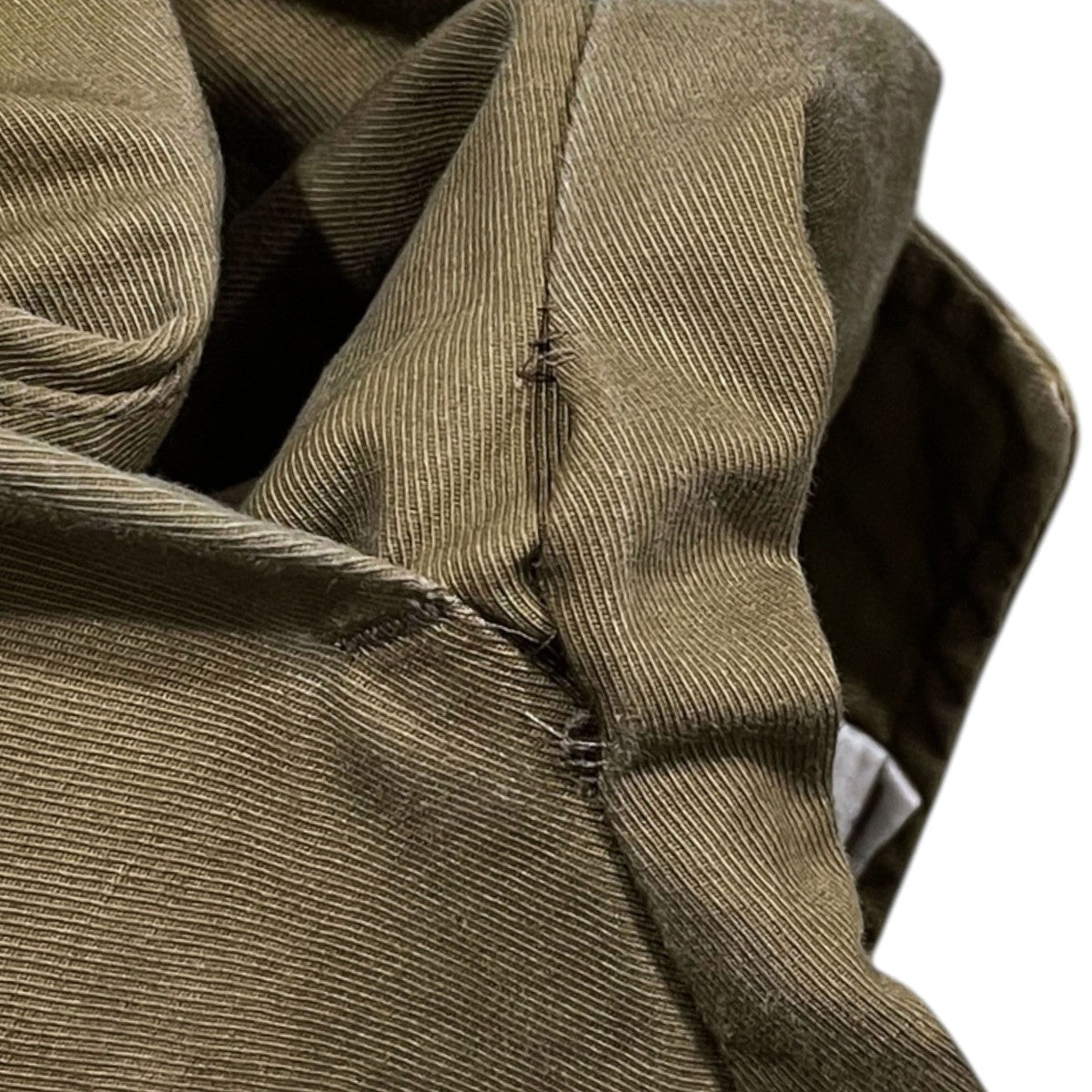 コットンリネンダブルタックカーゴパンツ C／LI DOUBLE TUCK CARGO PANTS 02-1801-1005-13