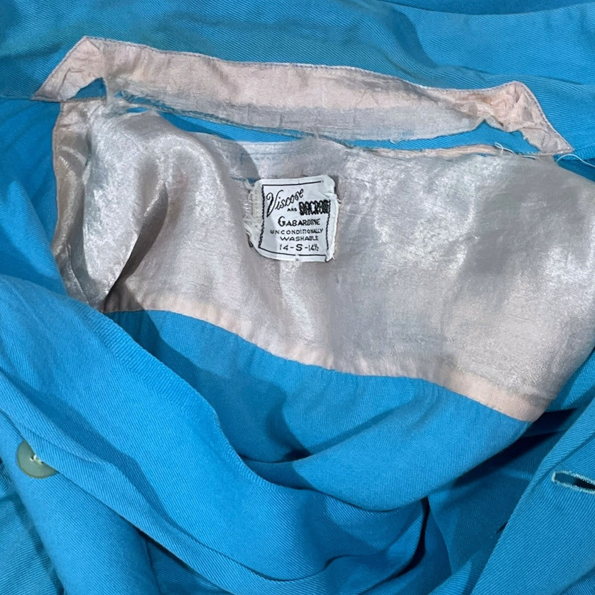50s オープンカラー長袖シャツ