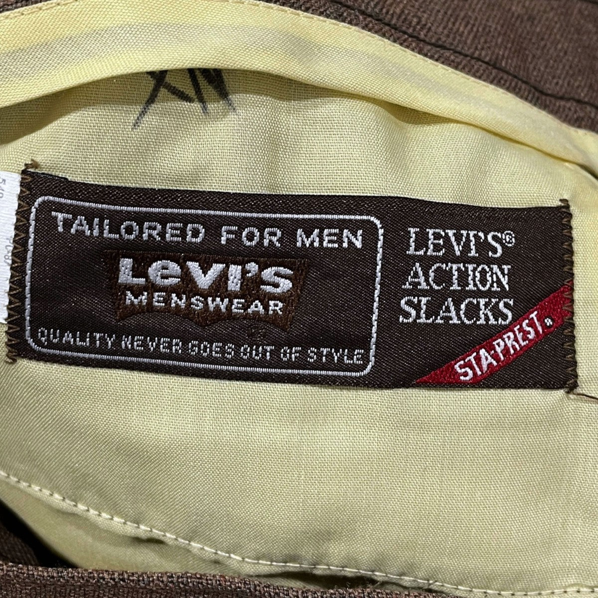 80s スラックスパンツ ACTION SLACKS アクションスラックス STA-PREST スタプレ TALON 42 ロケットタロン
