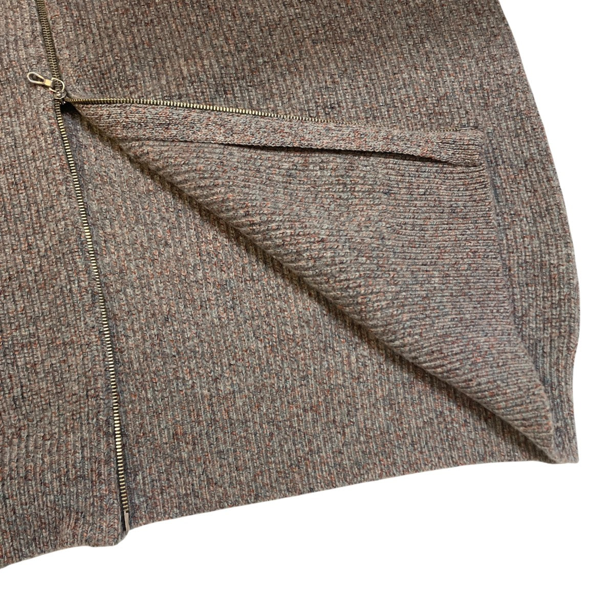 WOOL COTTON RIB DRIVERS KNITドライバーズニットUKW28-KC221