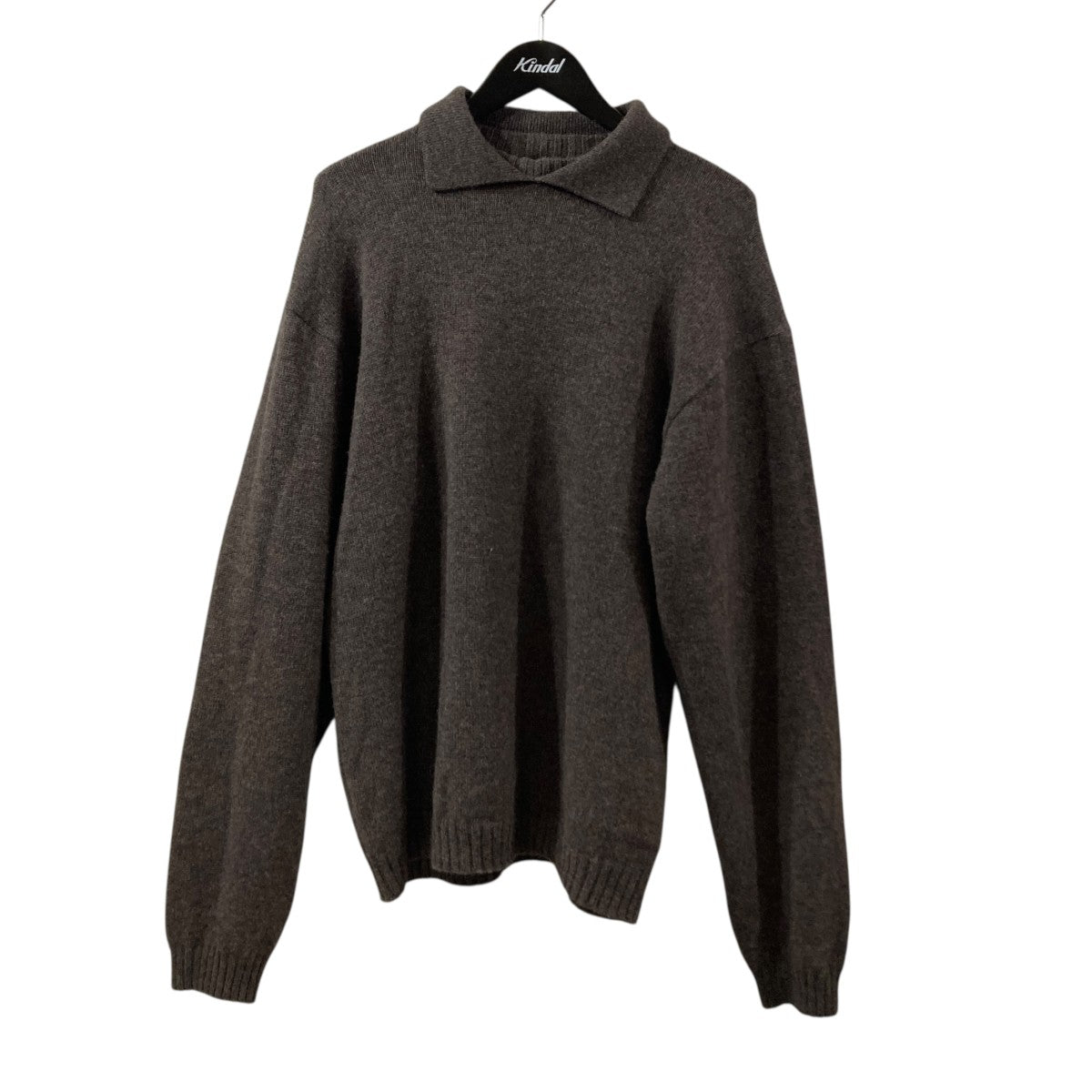 Alpaca Polo Collar Knit ShirtニットBL-25A-PKS