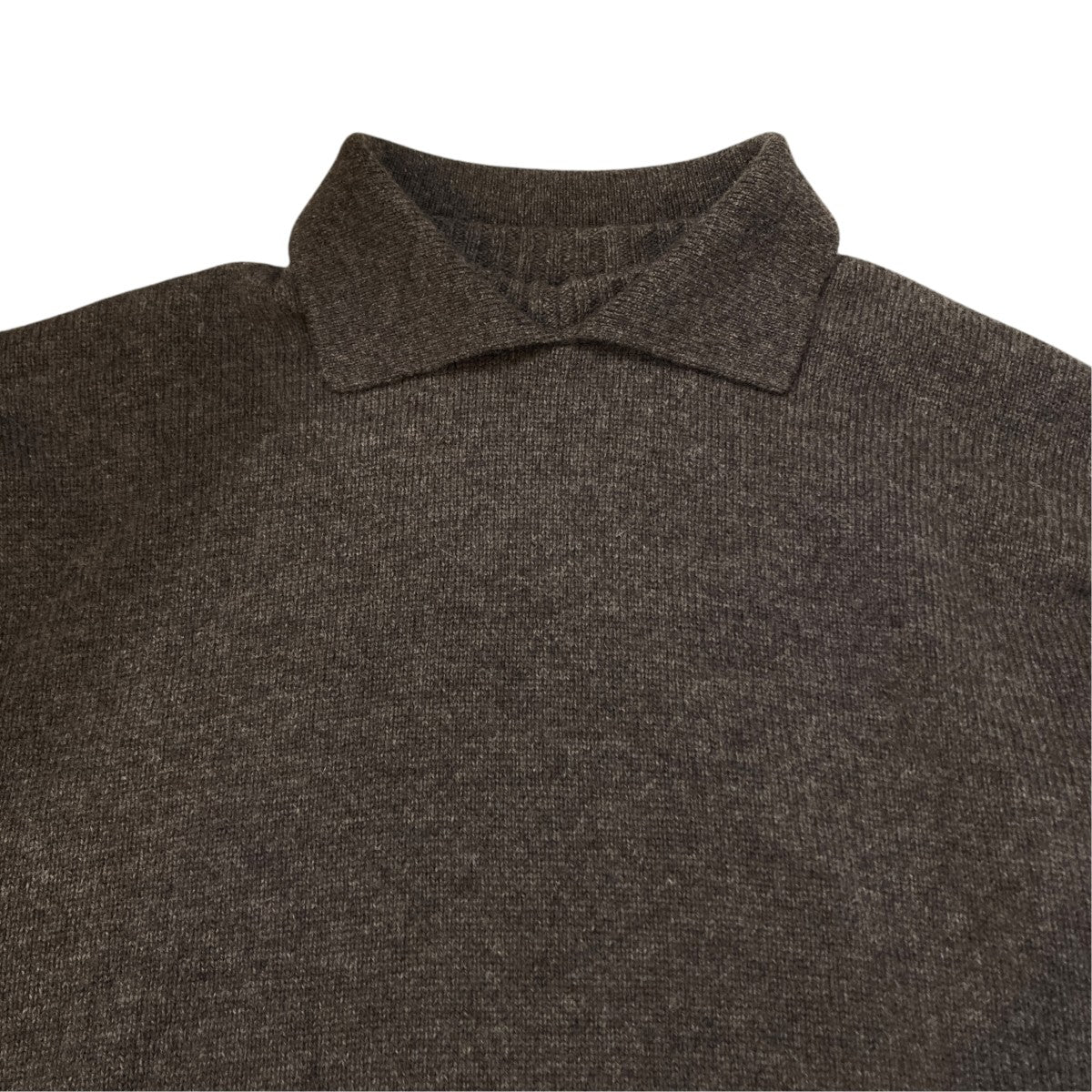 Alpaca Polo Collar Knit ShirtニットBL-25A-PKS