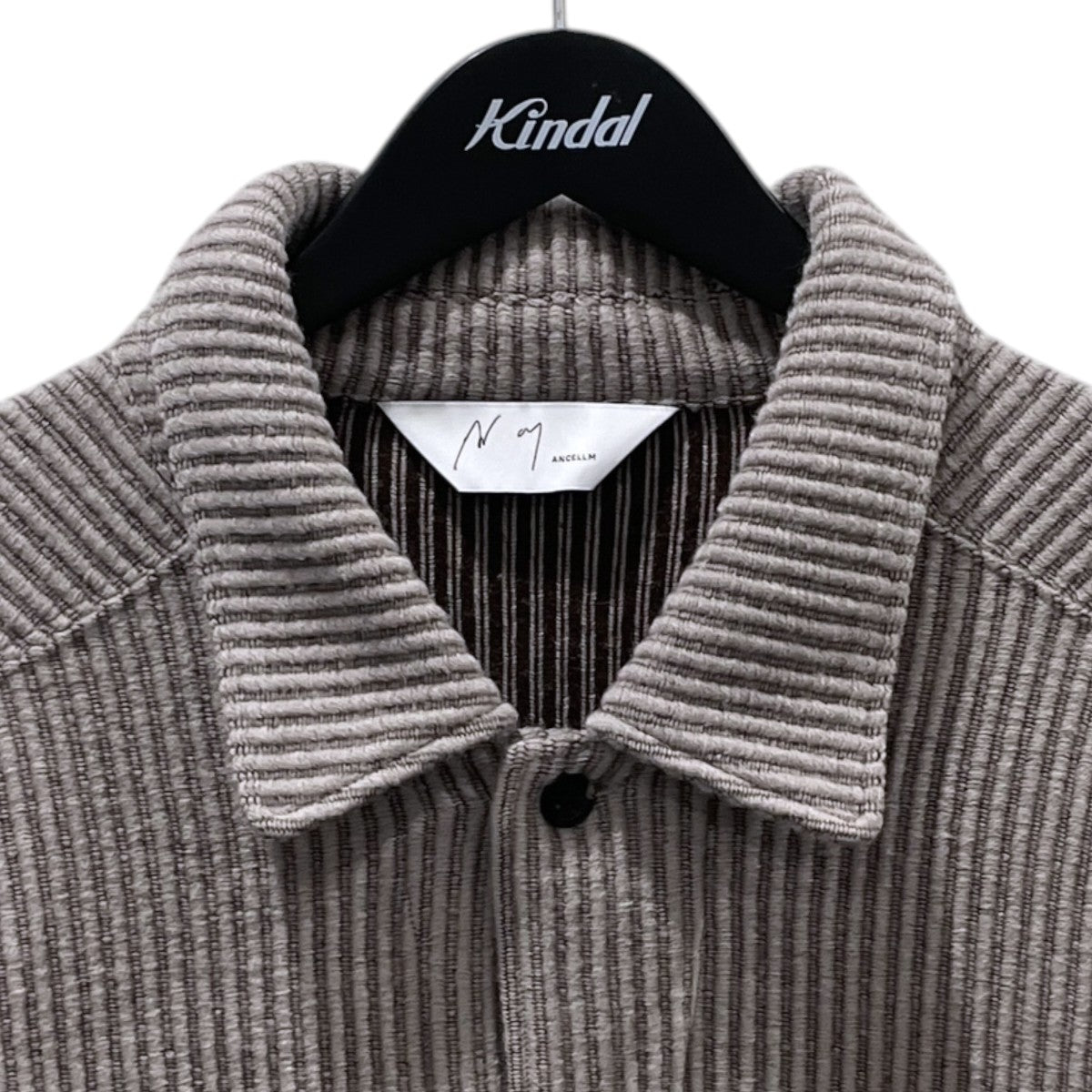 25AW ウールコーデュロイワークシャツジャケット WOOL CORDUROY WORK SHIRT JACKET ANC-CT122