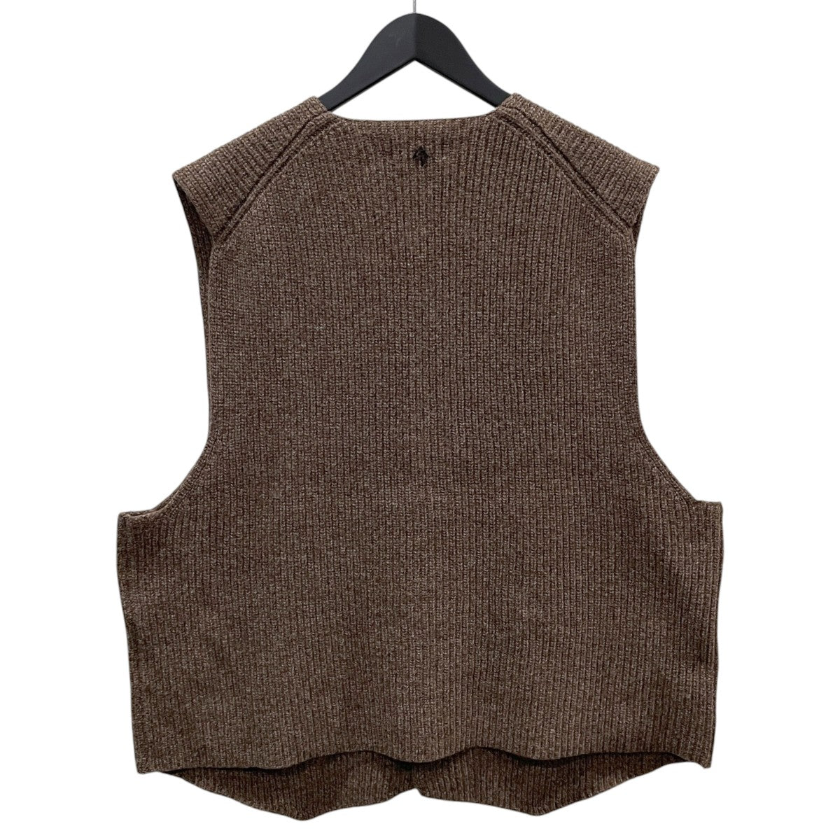 25AW ニットベスト melange knit chokki メランジ ニット チョッキ KN25011