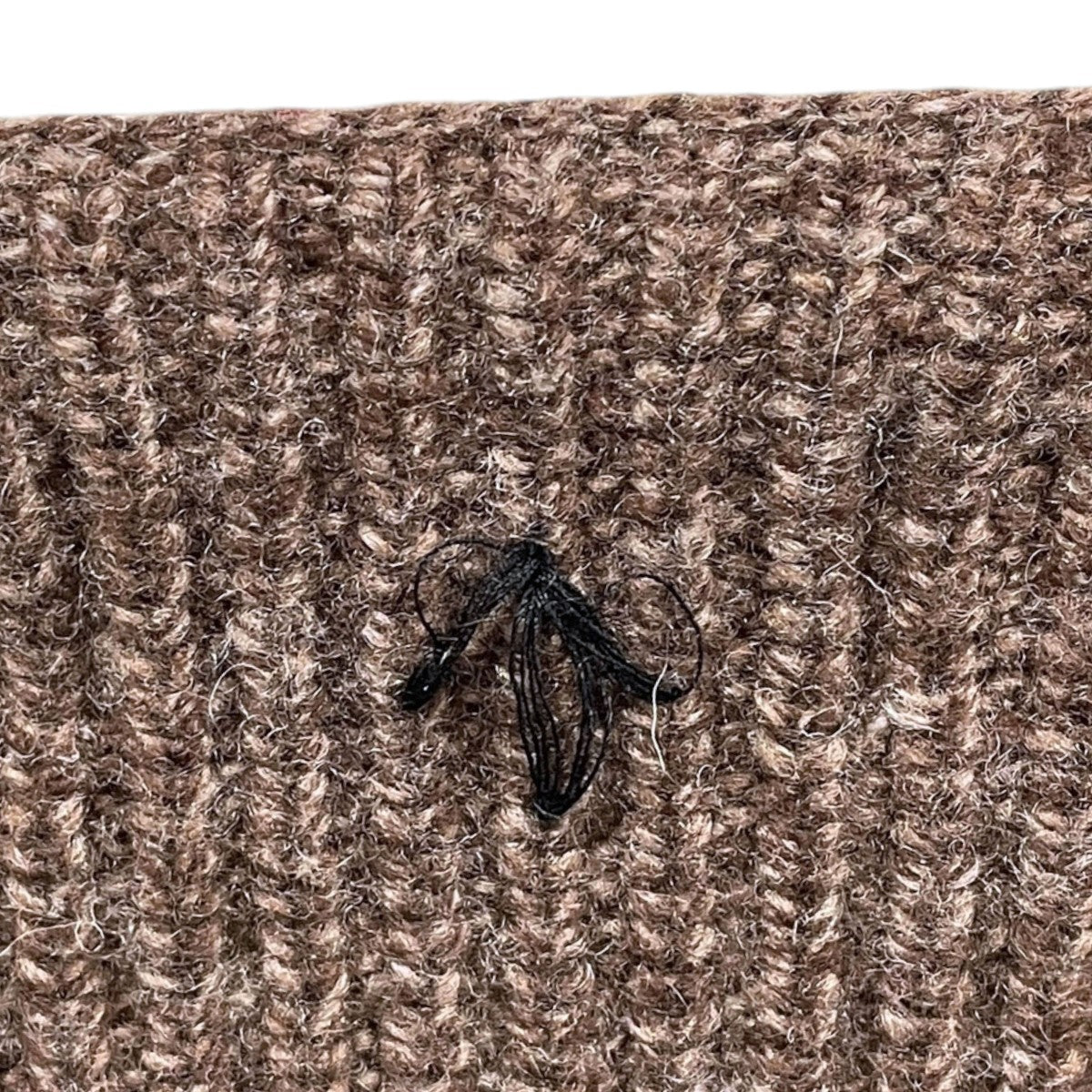 25AW ニットベスト melange knit chokki メランジ ニット チョッキ KN25011