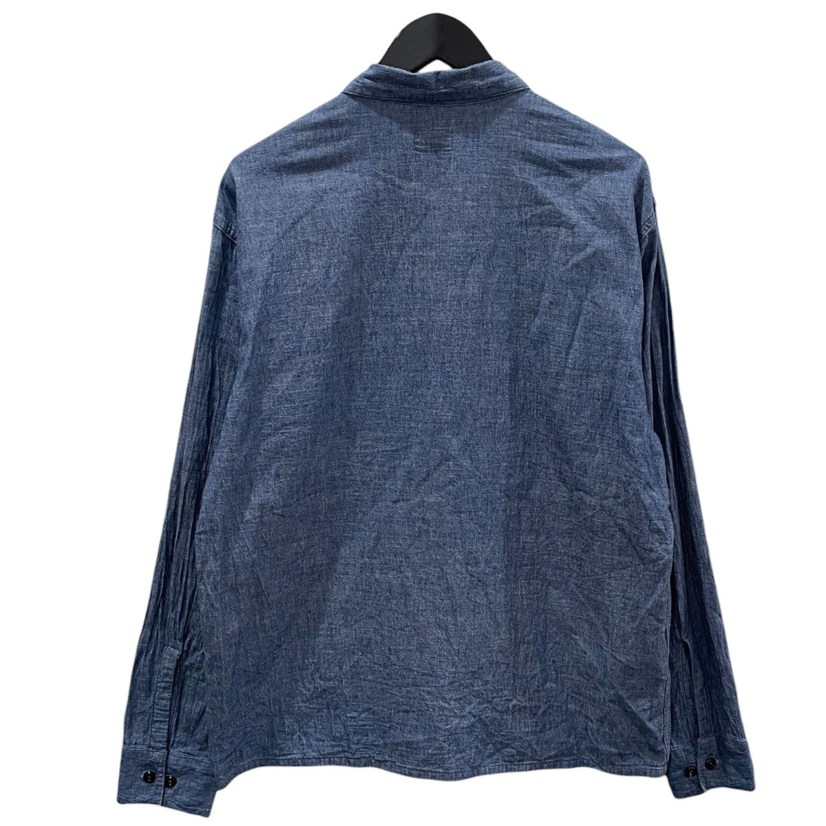 シャンブレー長袖シャツ PRISONER SHIRT L／S プリズナーシャツ ロングスリーブMS19014