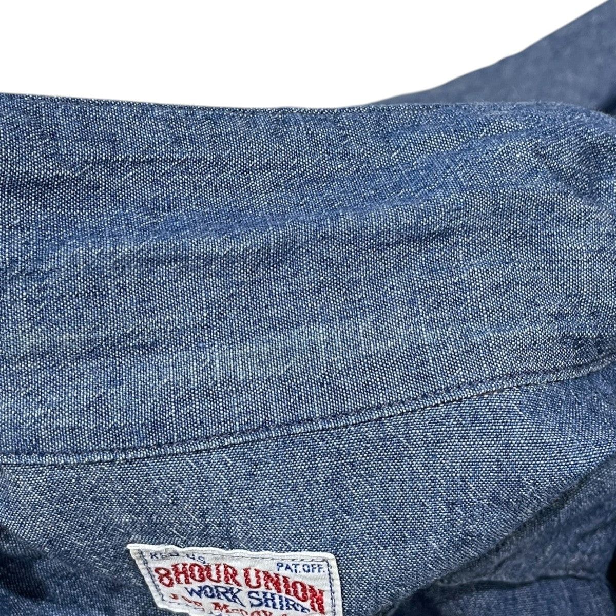 シャンブレー長袖シャツ PRISONER SHIRT L／S プリズナーシャツ ロングスリーブMS19014