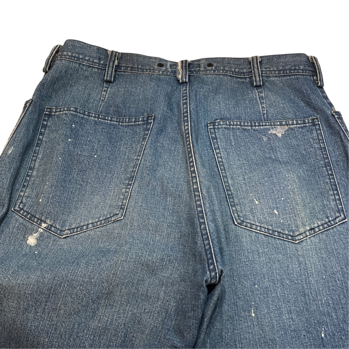 NAVY SELVEDGE NEP DENIM TROUSERデニムパンツIT24S487AP