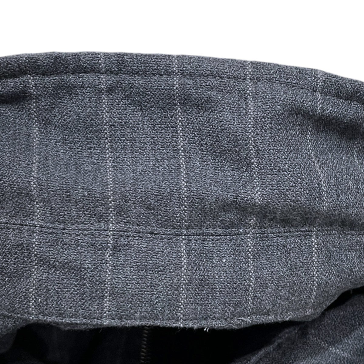 ピンストライプ リネンコットン ジップアップジャケット PIN STRIPE LINEN COTTON ZIP UP JACKET