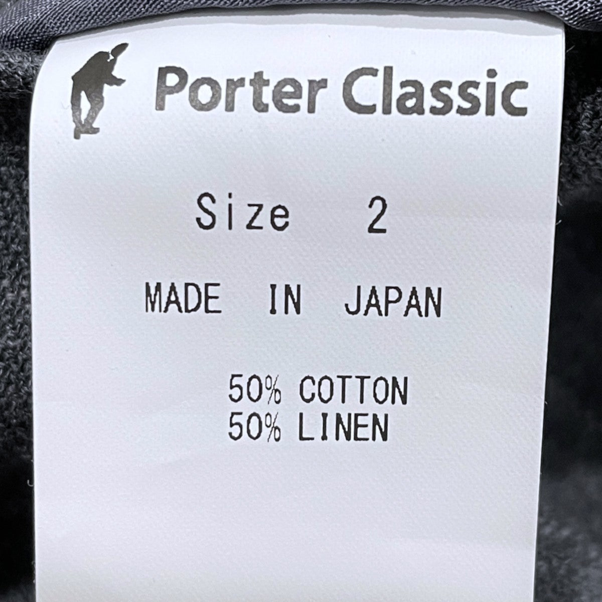 ピンストライプ リネンコットン ジップアップジャケット PIN STRIPE LINEN COTTON ZIP UP JACKET