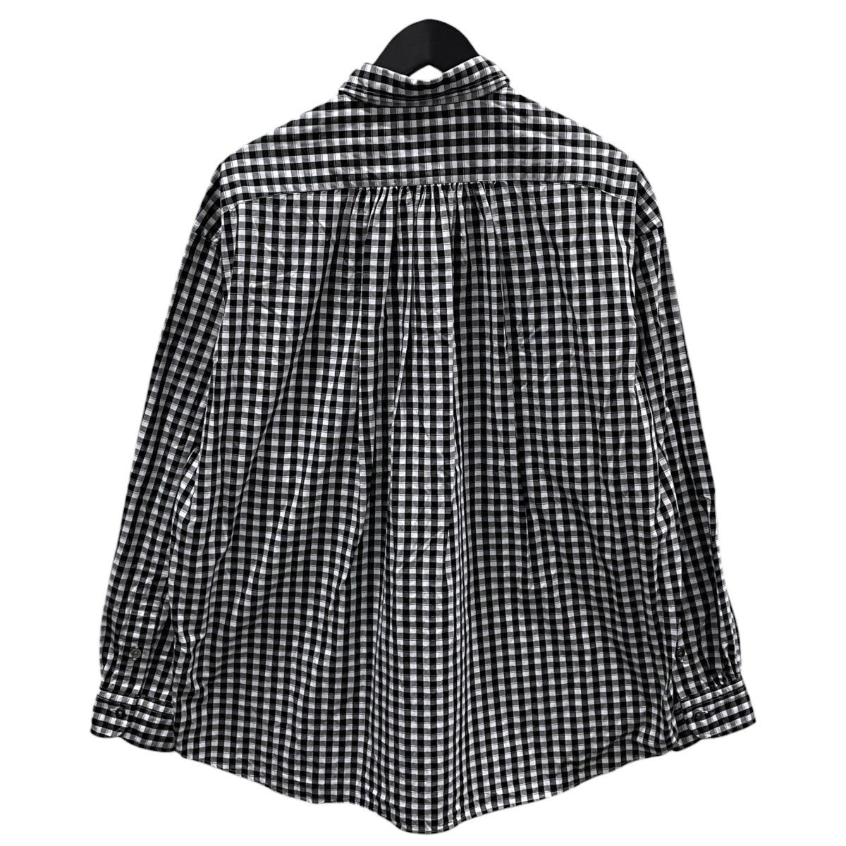 Porter Classic(ポータークラシック) ギンガムチェック柄長袖シャツ