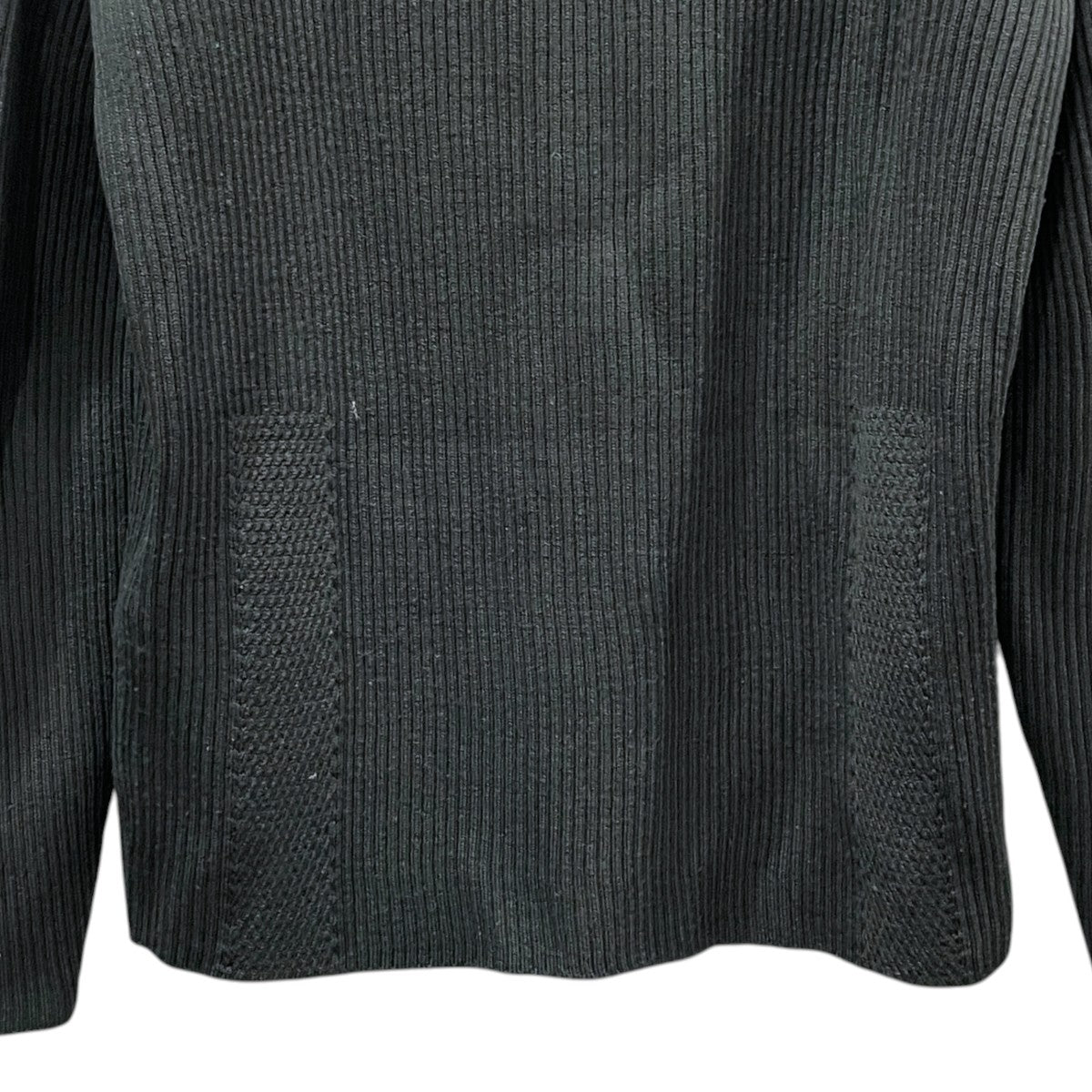 20AW リブニットセーター PURE WOOL FULL RIBBED CREWNECK KNIT ピュアウール フル リブド クルーネック ニット 7315521C2