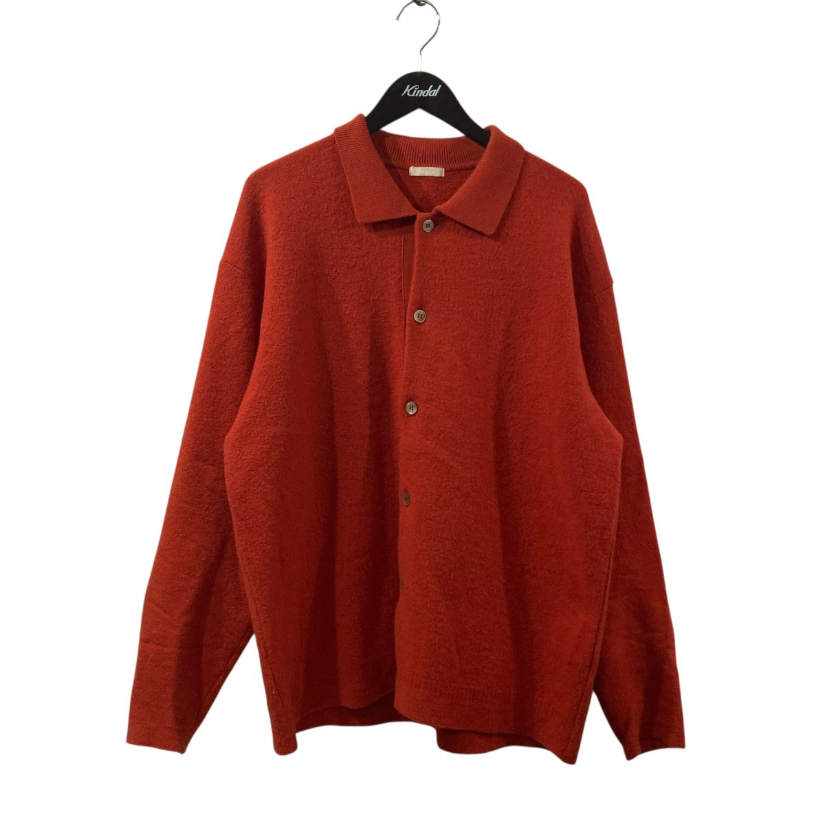 SUPER MILLED FINE WOOL SH-CARDIGAN ウールカーディガン UKW30-KC222